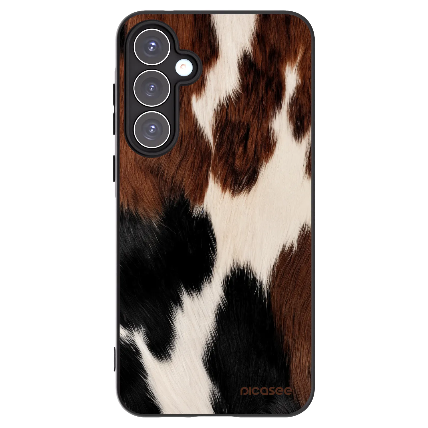 Picasee Μαύρη θήκη σιλικόνης για Samsung Galaxy A55 5G A556B - Rodeo