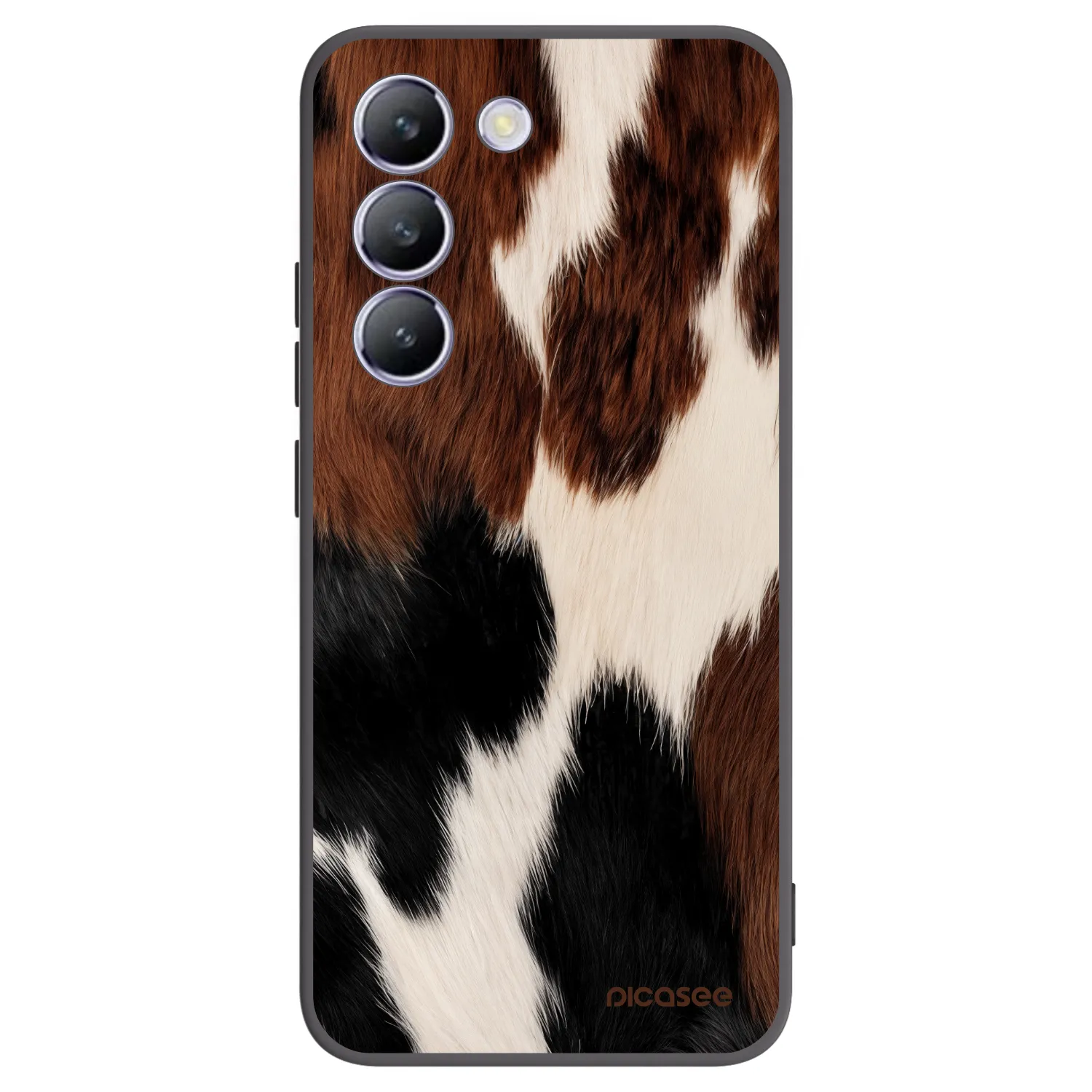 Picasee Μαύρη θήκη σιλικόνης για Vivo V40 SE 5G - Rodeo