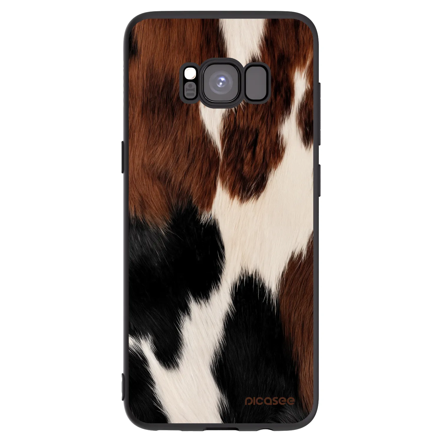 Picasee Μαύρη θήκη σιλικόνης για Samsung Galaxy S8 G950F - Rodeo