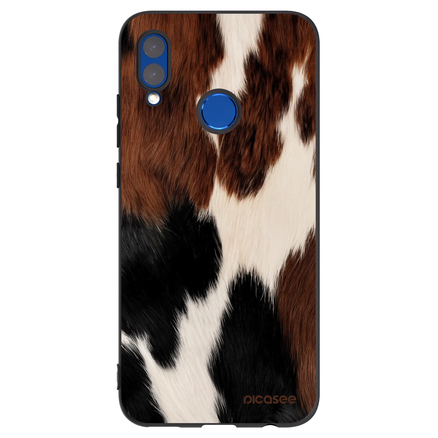 Picasee Μαύρη θήκη σιλικόνης για Honor 10 Lite - Rodeo