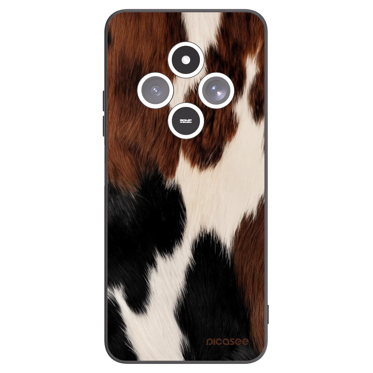 Picasee Μαύρη θήκη σιλικόνης για Xiaomi Redmi 14C - Rodeo