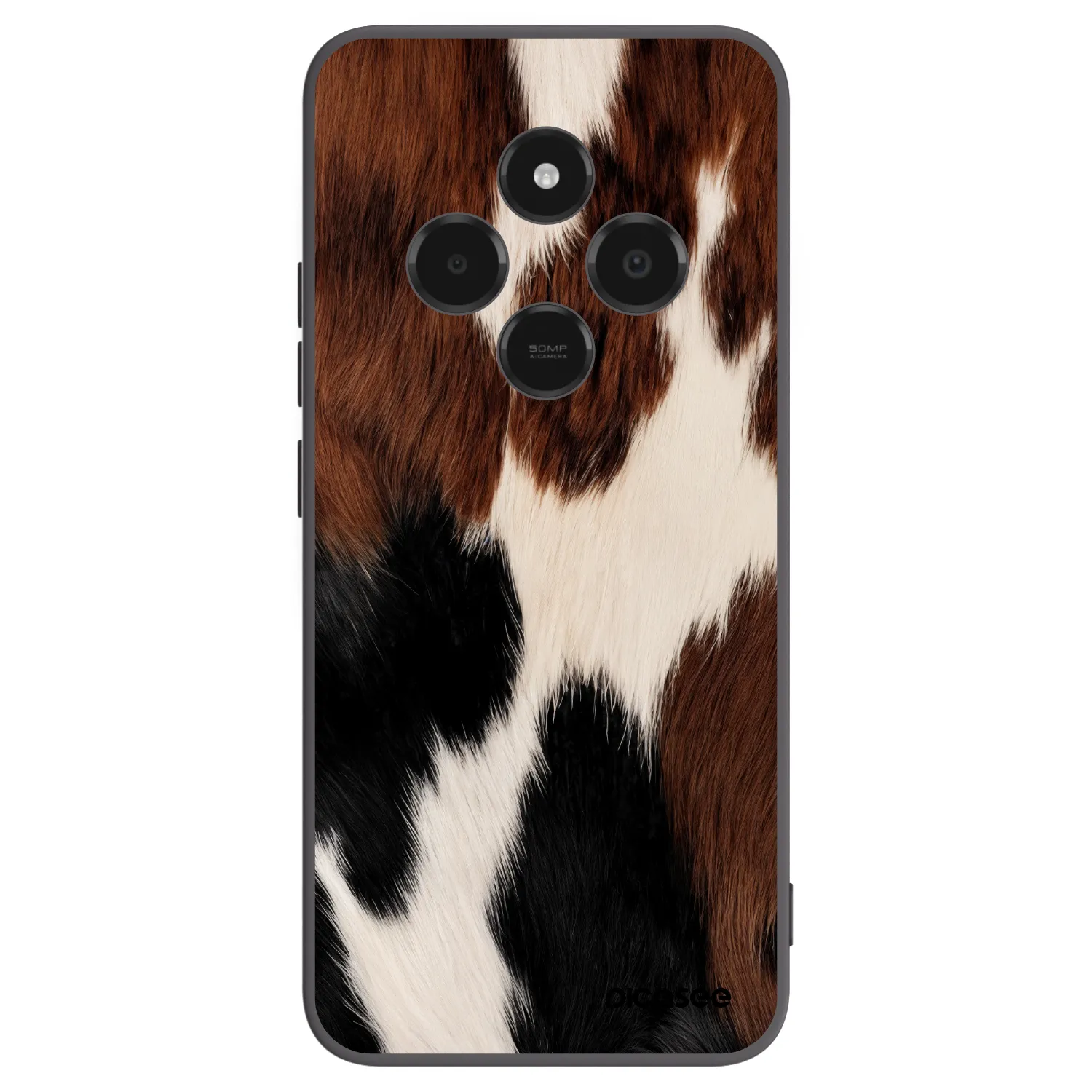 Picasee Μαύρη θήκη σιλικόνης για Xiaomi Poco C75 - Rodeo