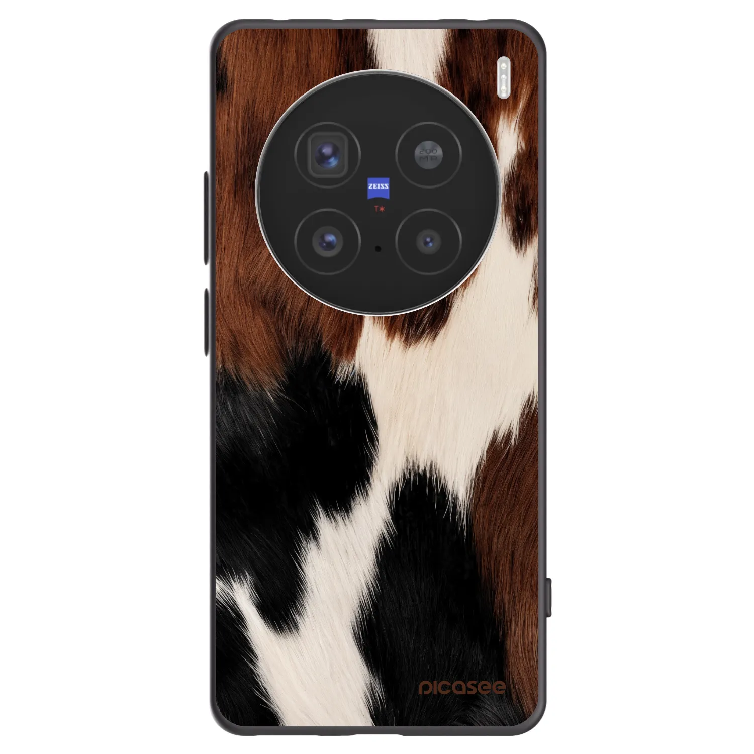 Picasee Μαύρη θήκη σιλικόνης για Vivo X200 Pro - Rodeo