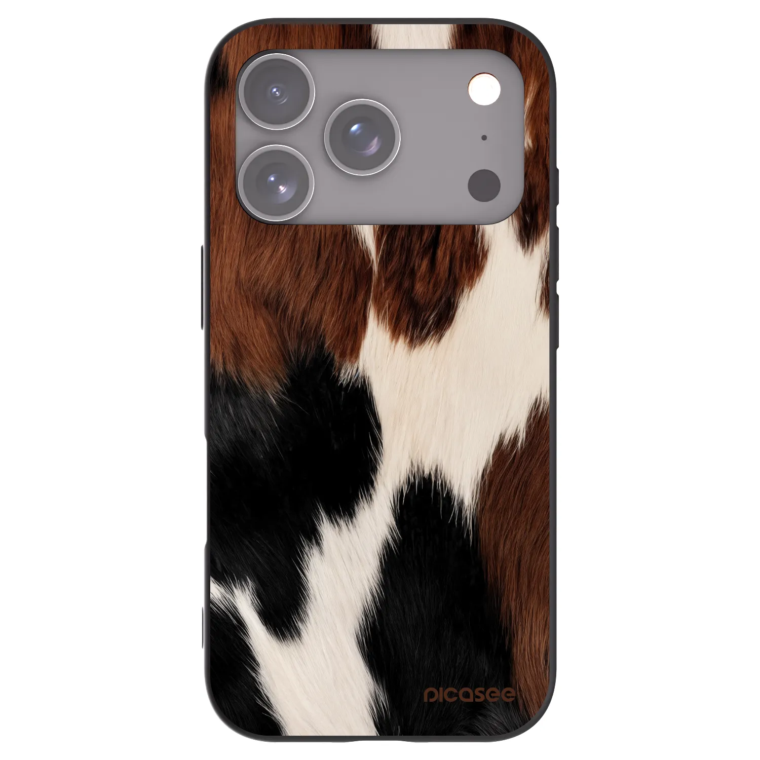 Picasee Μαύρη θήκη σιλικόνης για Apple iPhone 17 Pro - Rodeo