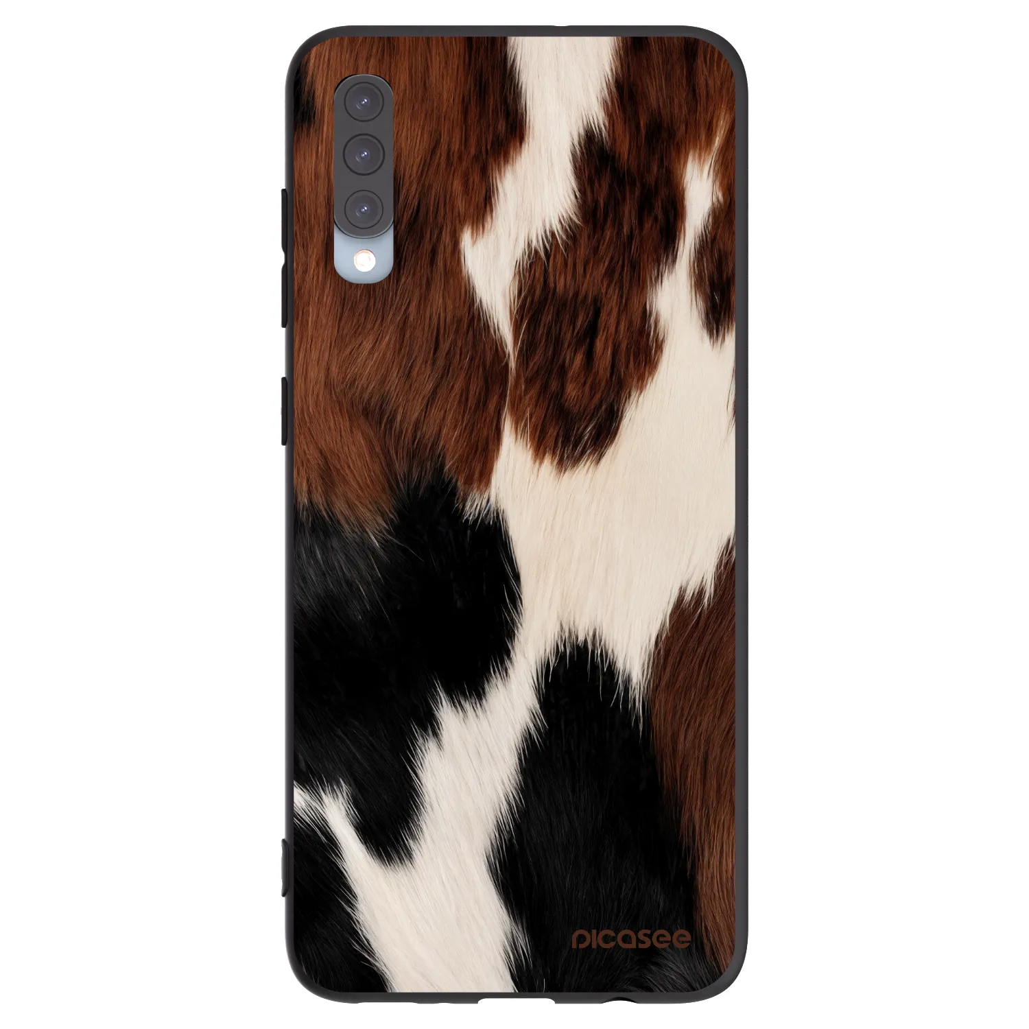 Picasee Μαύρη θήκη σιλικόνης για Samsung Galaxy A70 A705F - Rodeo