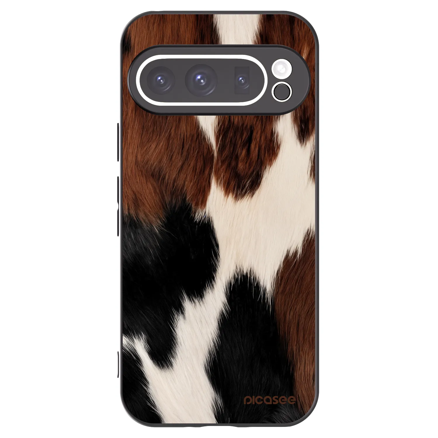 Picasee Μαύρη θήκη σιλικόνης για Google Pixel 9 Pro XL - Rodeo