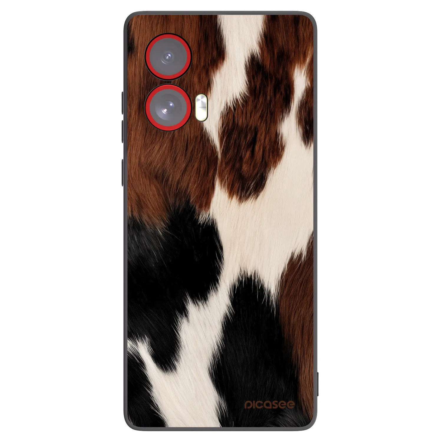 Picasee Μαύρη θήκη σιλικόνης για Motorola Edge 50 Fusion - Rodeo