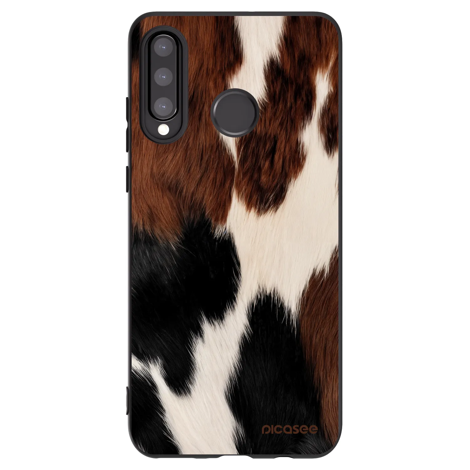 Picasee Μαύρη θήκη σιλικόνης για Huawei P30 Lite - Rodeo