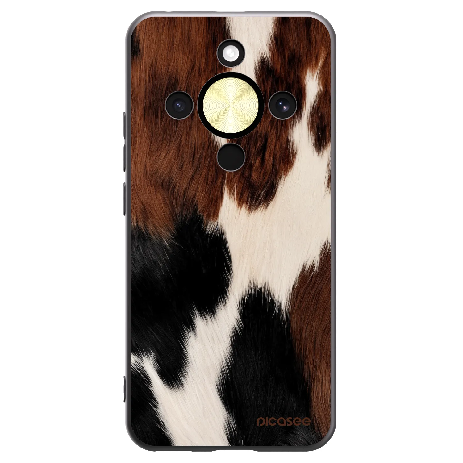 Picasee Μαύρη θήκη σιλικόνης για Honor Magic8 Lite 5G - Rodeo