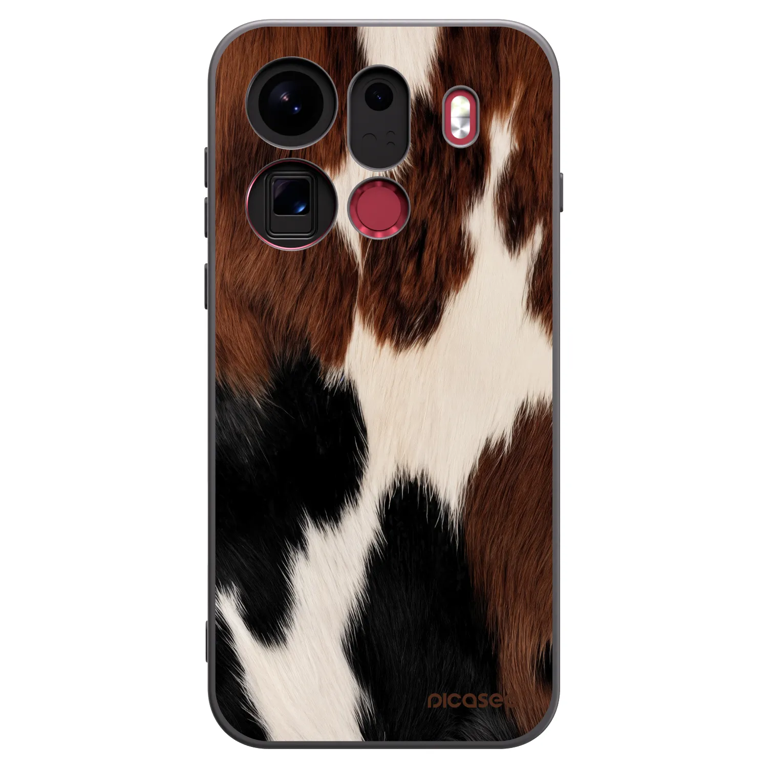 Picasee Μαύρη θήκη σιλικόνης για OPPO Find X9 Pro - Rodeo