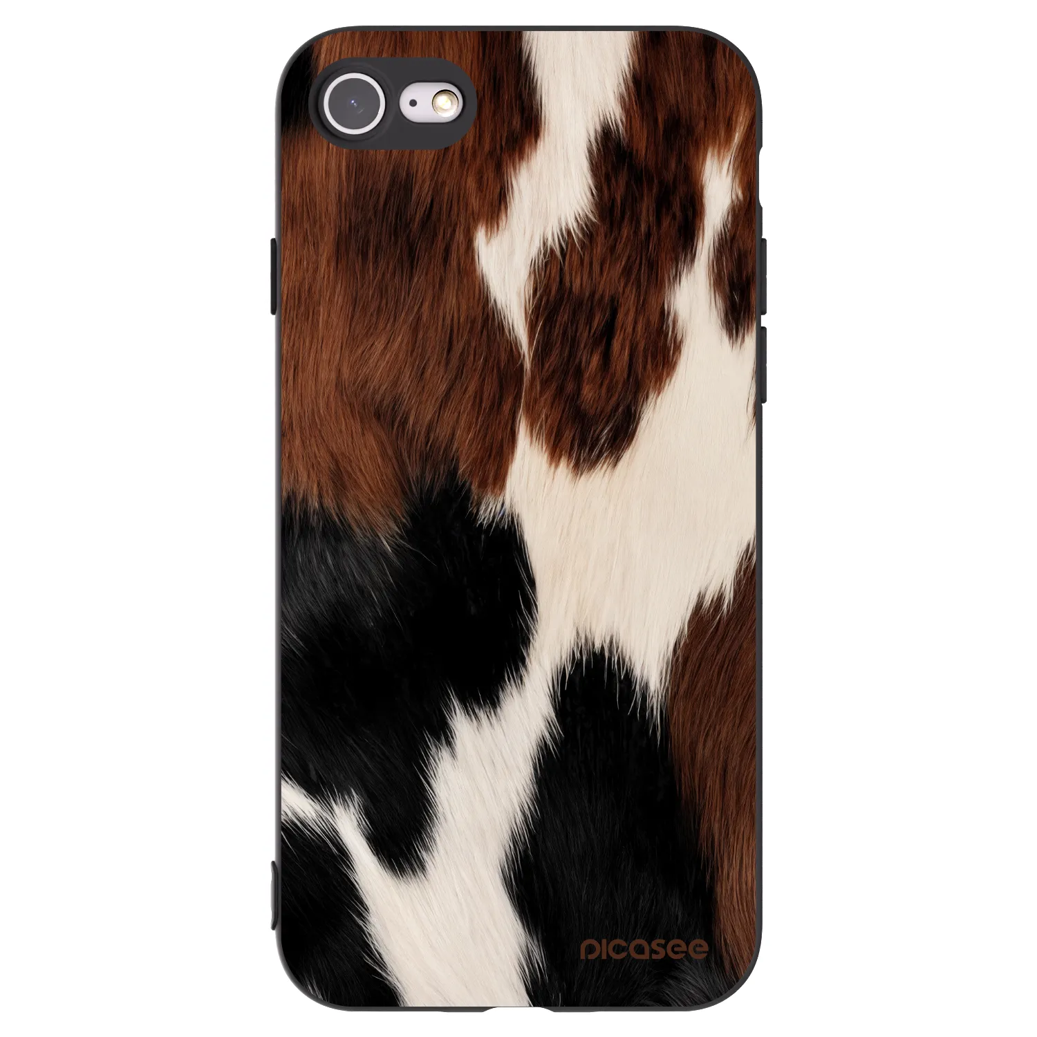 Picasee Μαύρη θήκη σιλικόνης για Apple iPhone SE 2020 - Rodeo
