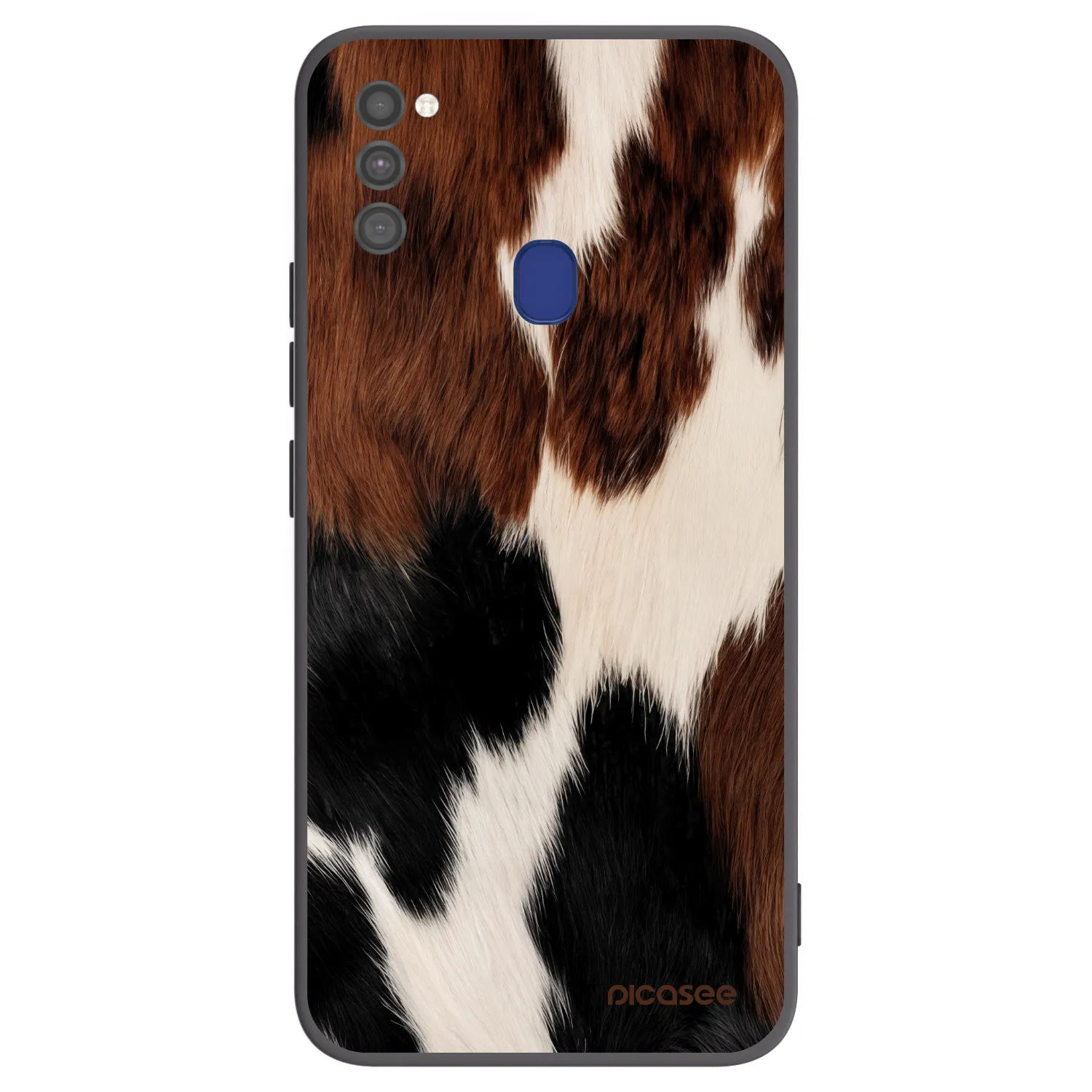 Picasee Μαύρη θήκη σιλικόνης για Samsung Galaxy M21 M215F - Rodeo