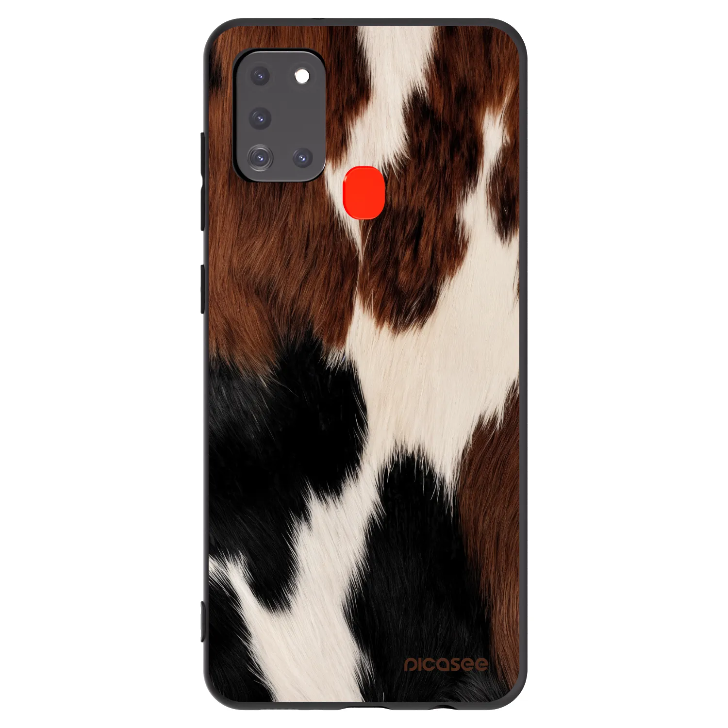 Picasee Μαύρη θήκη σιλικόνης για Samsung Galaxy A21s - Rodeo
