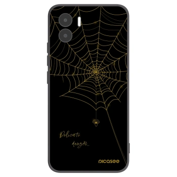 Picasee Μαύρη θήκη σιλικόνης για Xiaomi Redmi A1 - Delicate danger