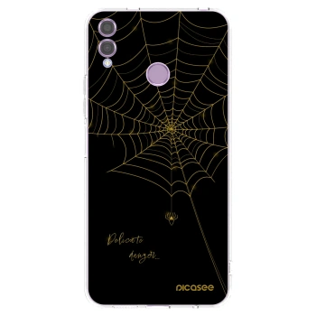 Picasee διαφανής θήκη σιλικόνης Honor 8X - Delicate danger