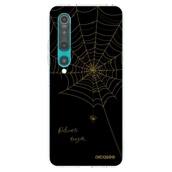 Picasee διαφανής θήκη σιλικόνης Xiaomi Mi 10 - Delicate danger