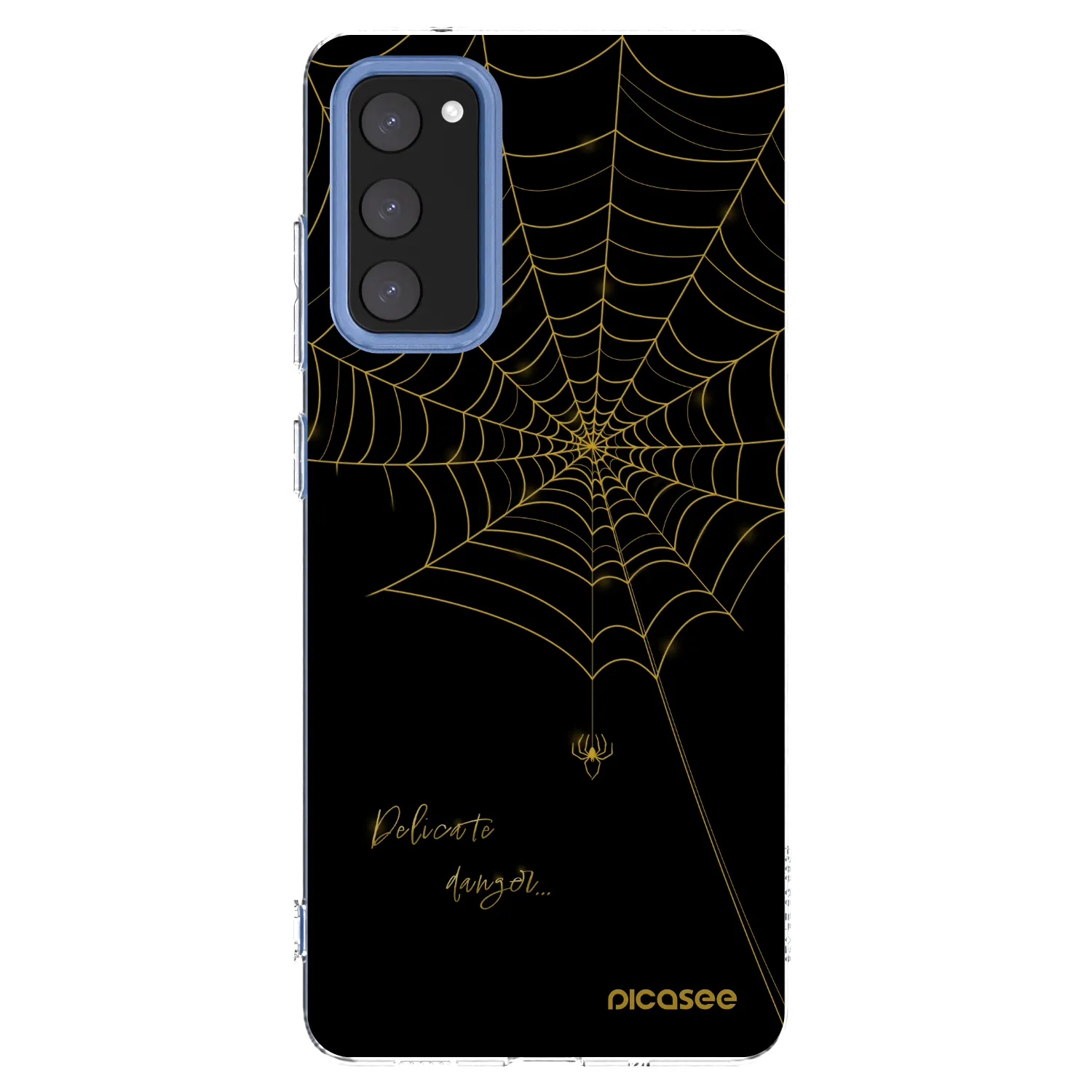 Picasee διαφανής θήκη σιλικόνης Samsung Galaxy S20 FE - Delicate danger