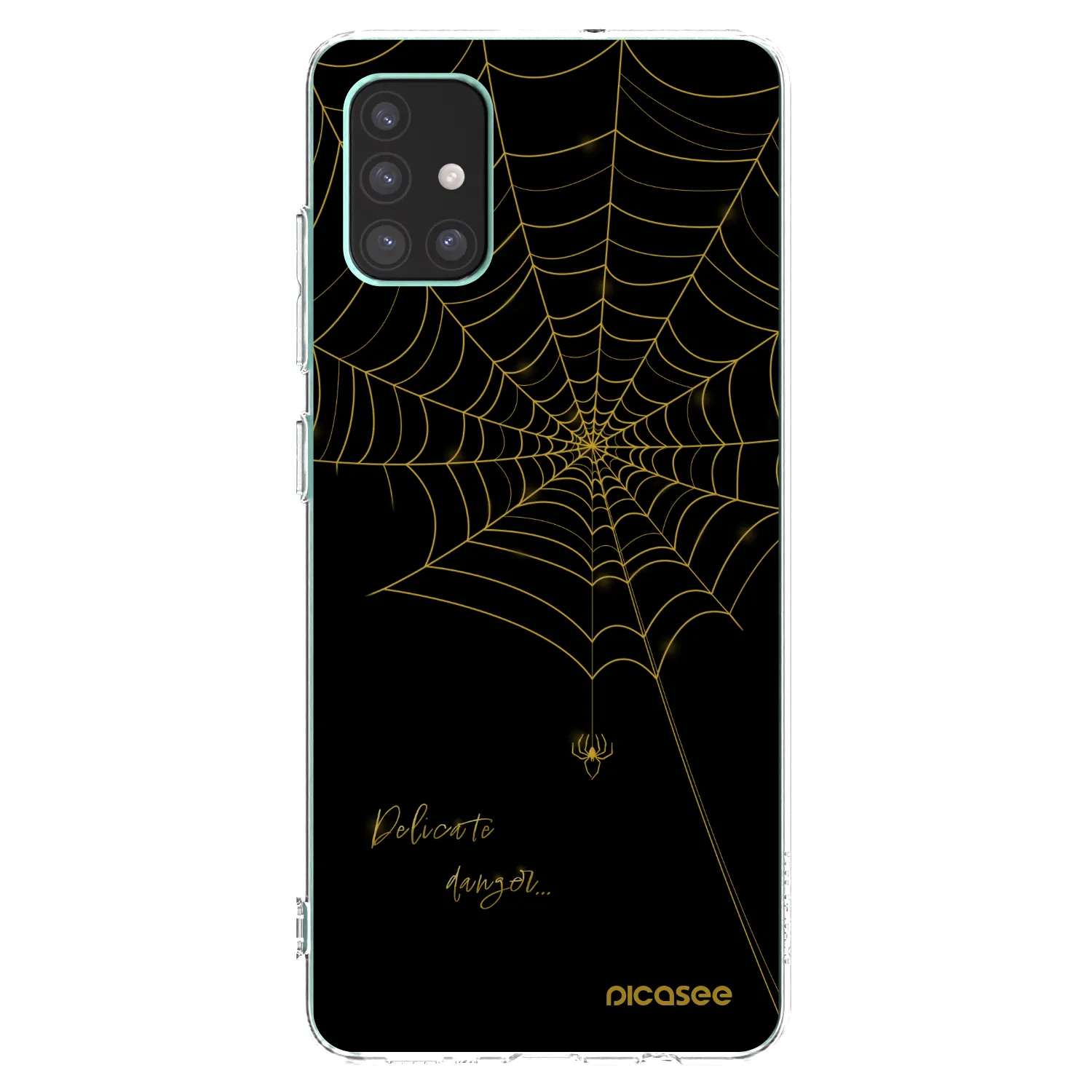 Picasee διαφανής θήκη σιλικόνης Samsung Galaxy M51 M515F - Delicate danger