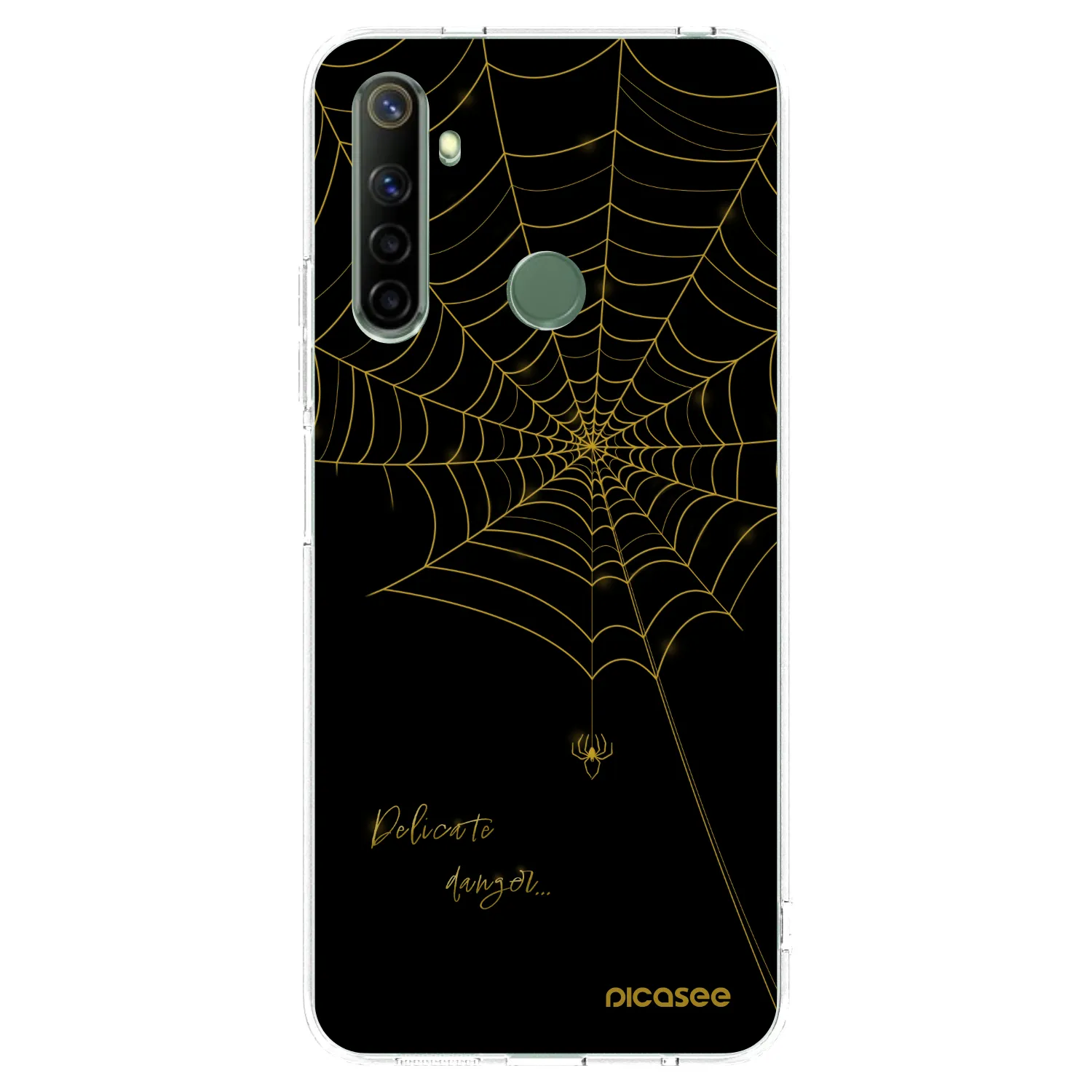 Picasee διαφανής θήκη σιλικόνης Realme 6i - Delicate danger