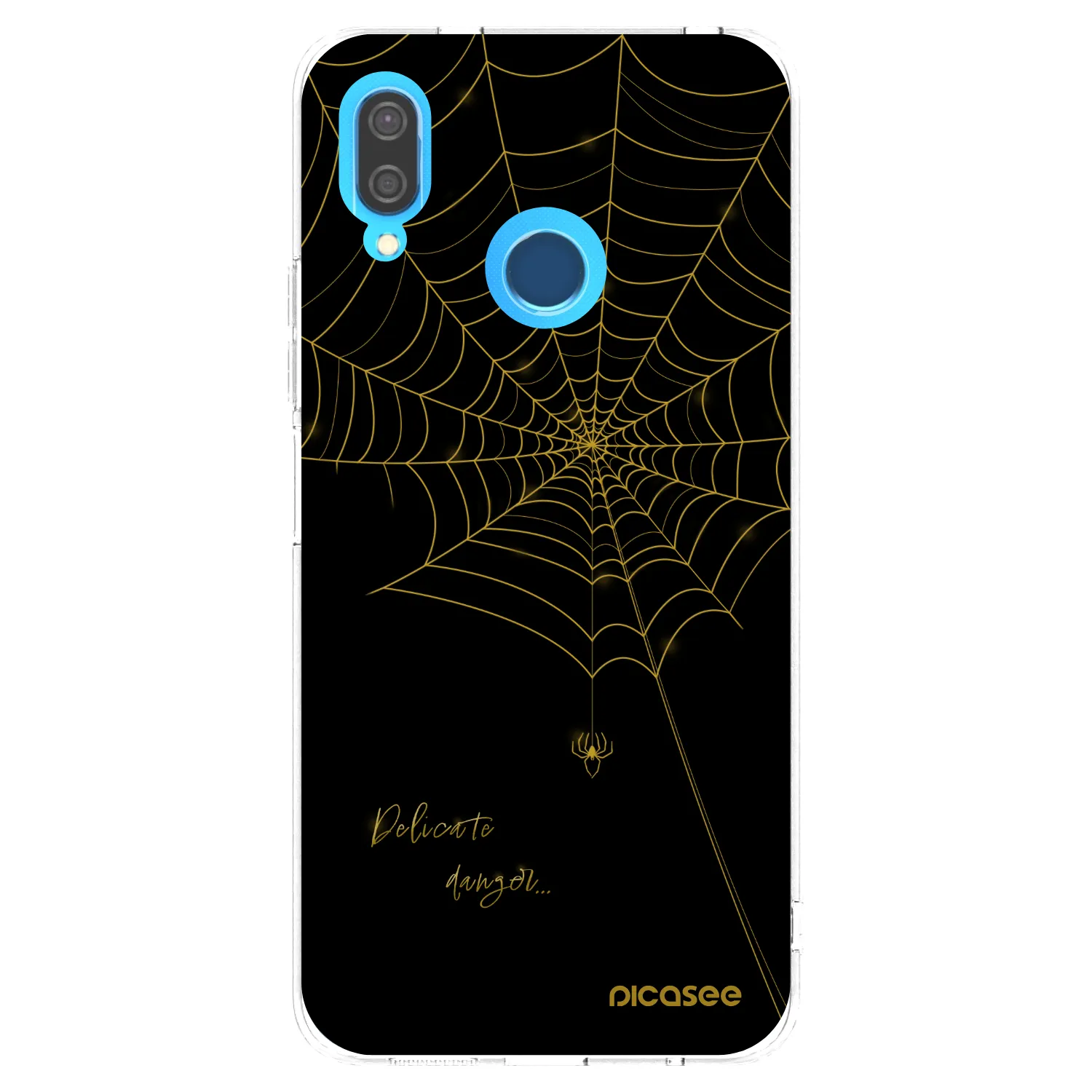 Picasee διαφανής θήκη σιλικόνης Huawei P20 Lite - Delicate danger