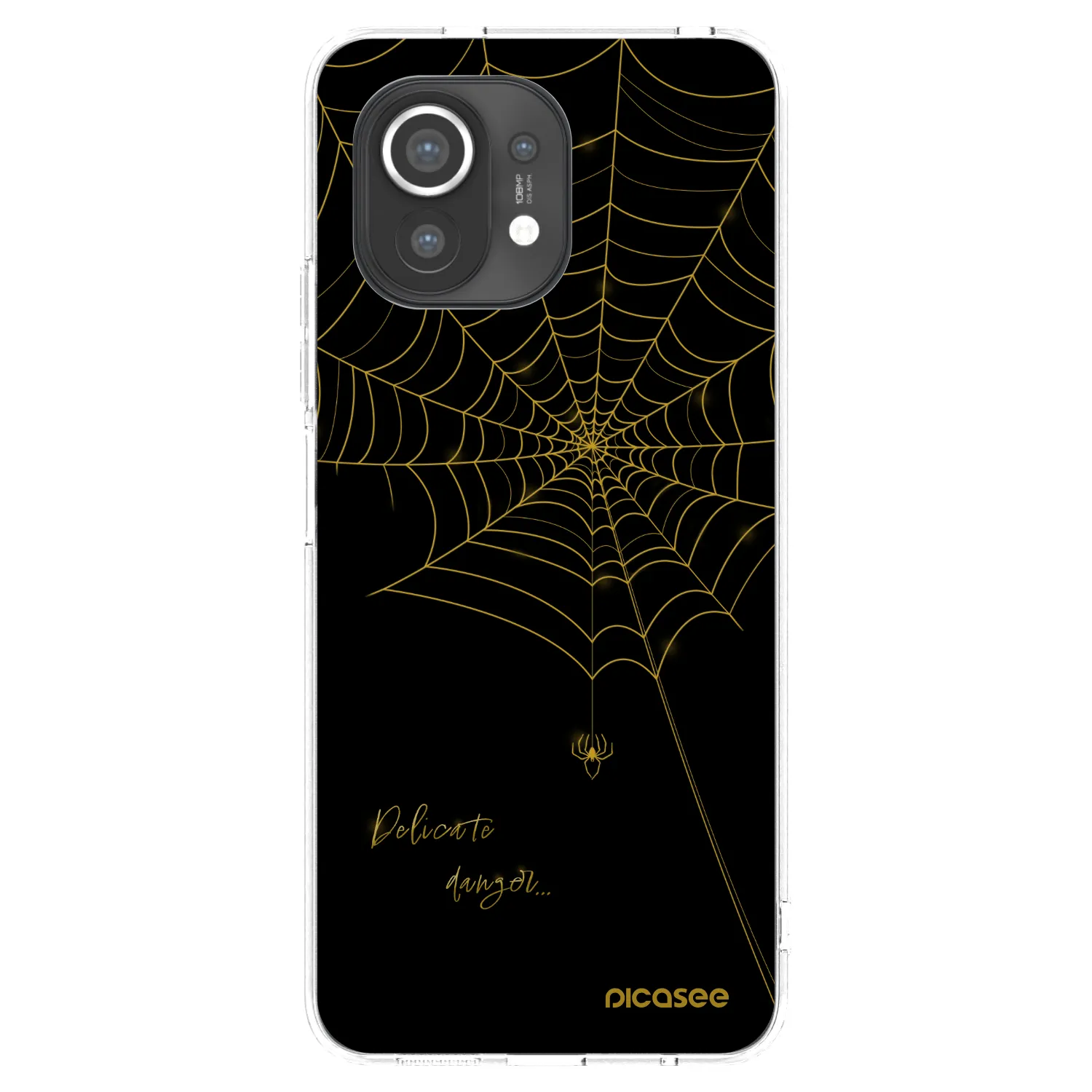 Picasee διαφανής θήκη σιλικόνης Xiaomi Mi 11 - Delicate danger