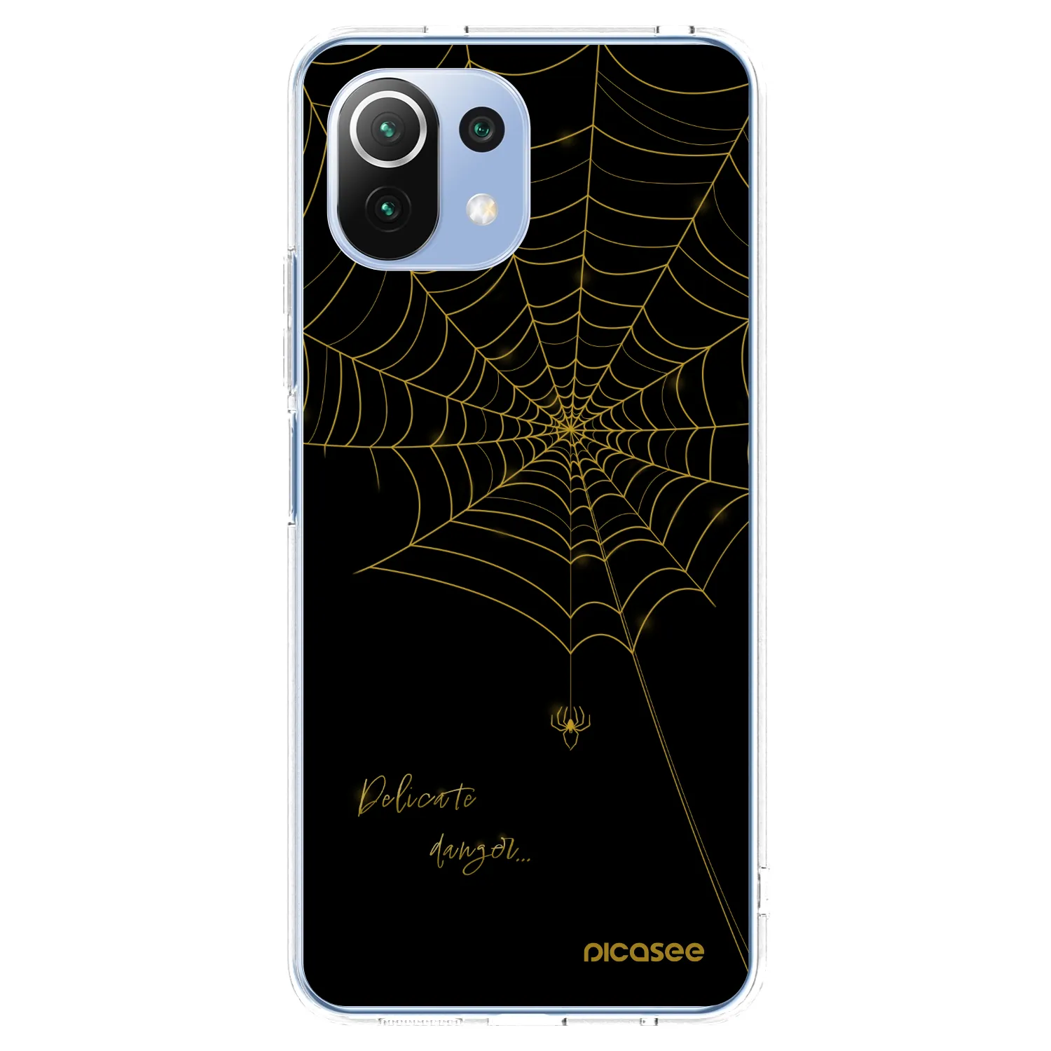 Picasee διαφανής θήκη σιλικόνης Xiaomi Mi 11 Lite - Delicate danger
