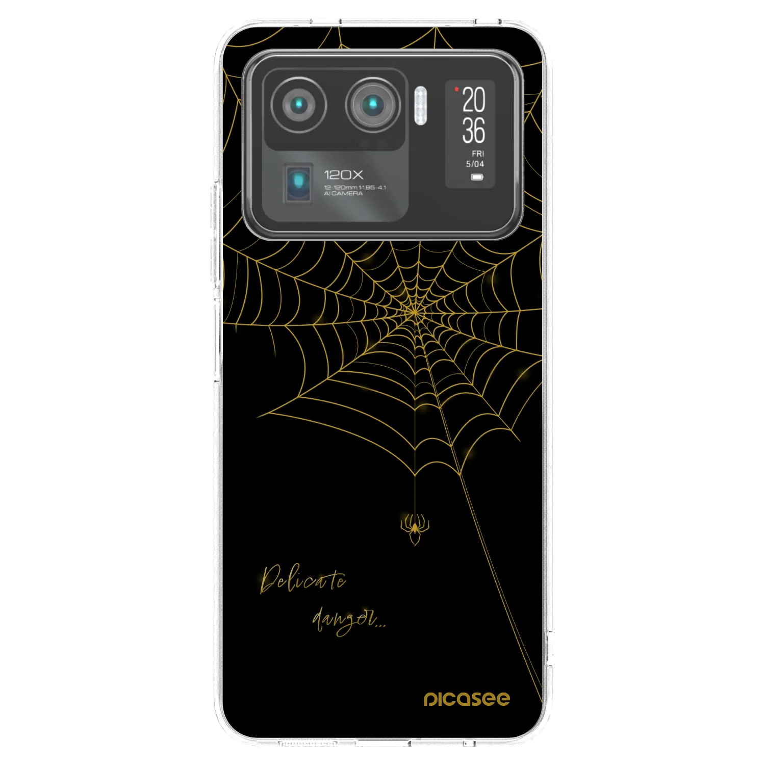 Picasee διαφανής θήκη σιλικόνης Xiaomi Mi 11 Ultra - Delicate danger