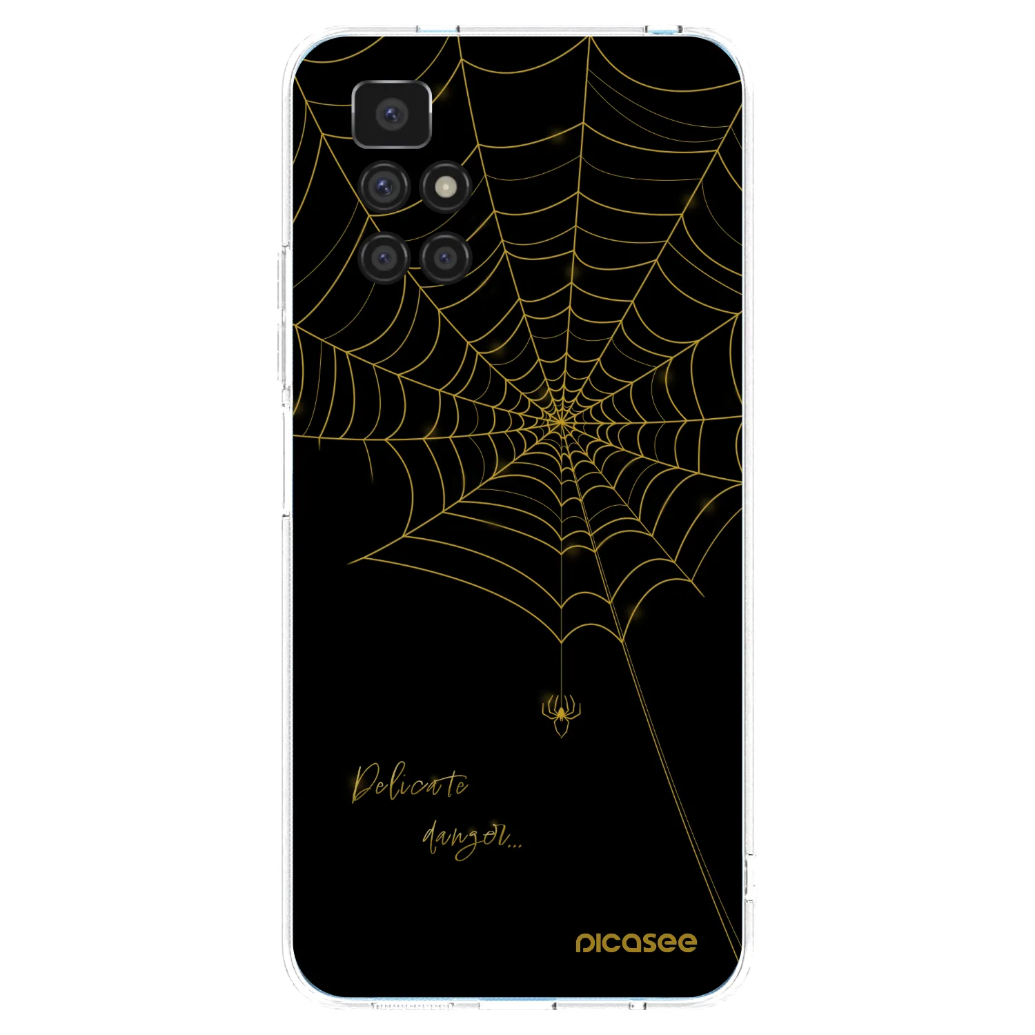 Picasee διαφανής θήκη σιλικόνης Xiaomi Redmi 10 - Delicate danger