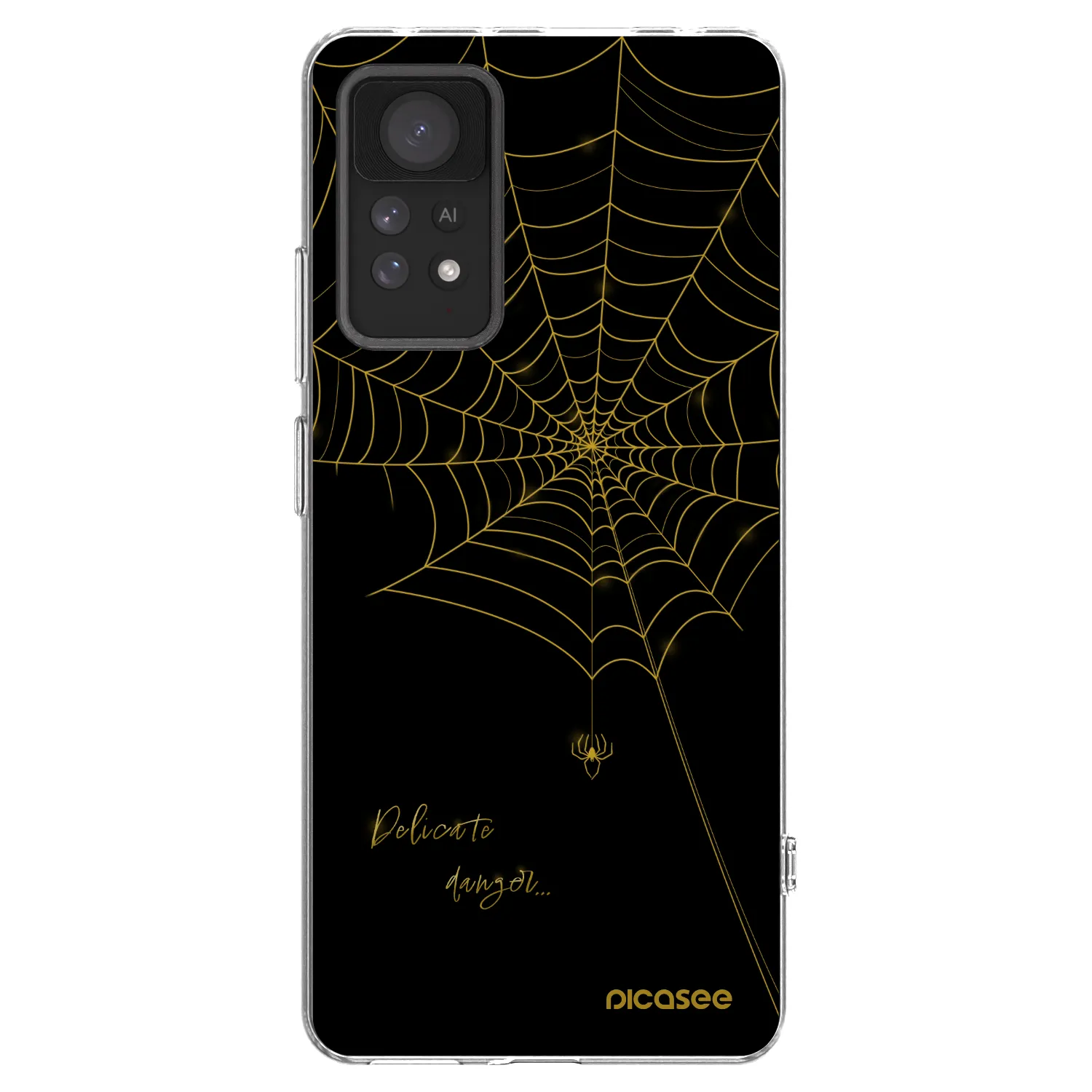 Picasee διαφανής θήκη σιλικόνης Xiaomi Redmi Note 11 Pro 5G - Delicate danger