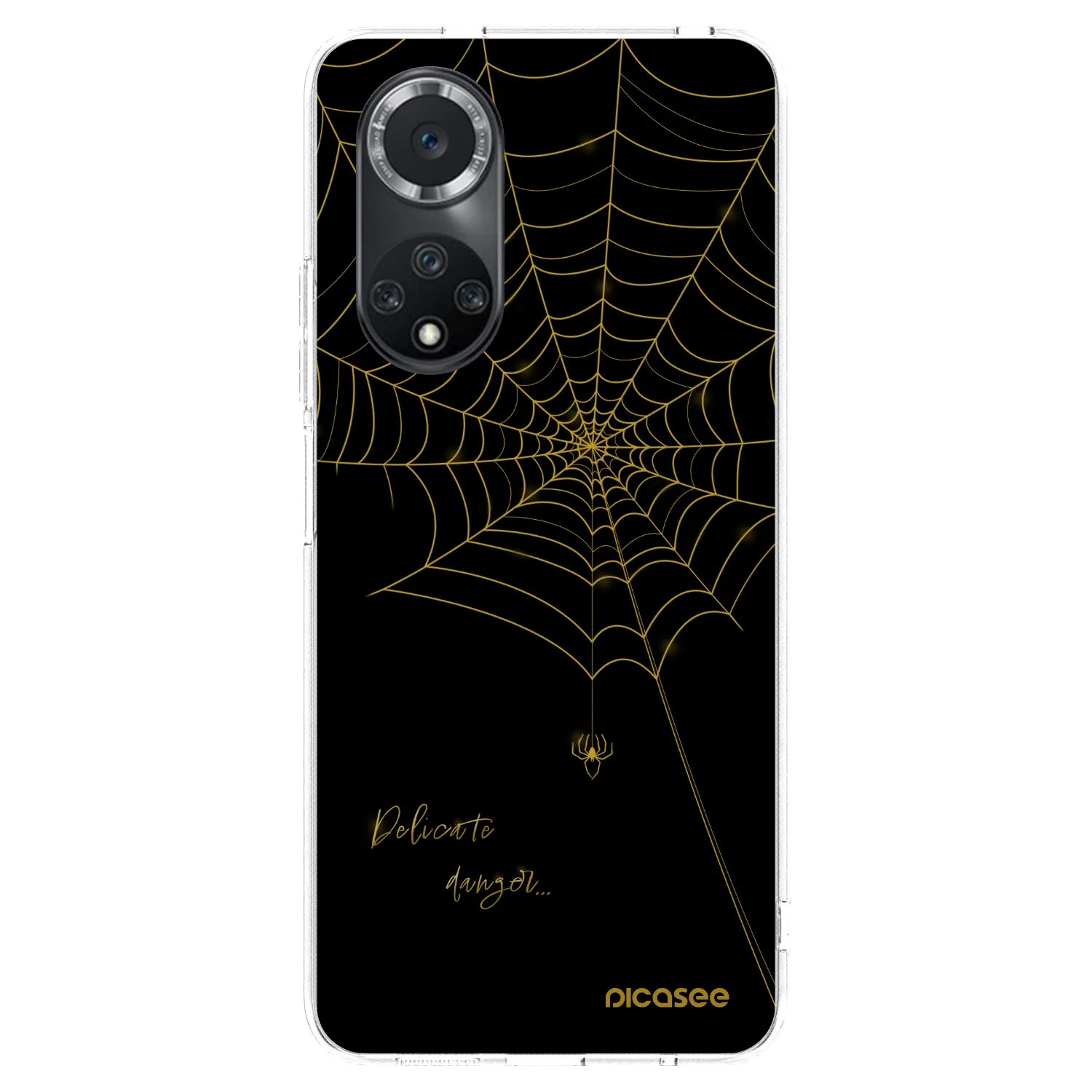 Picasee διαφανής θήκη σιλικόνης Huawei Nova 9 SE - Delicate danger