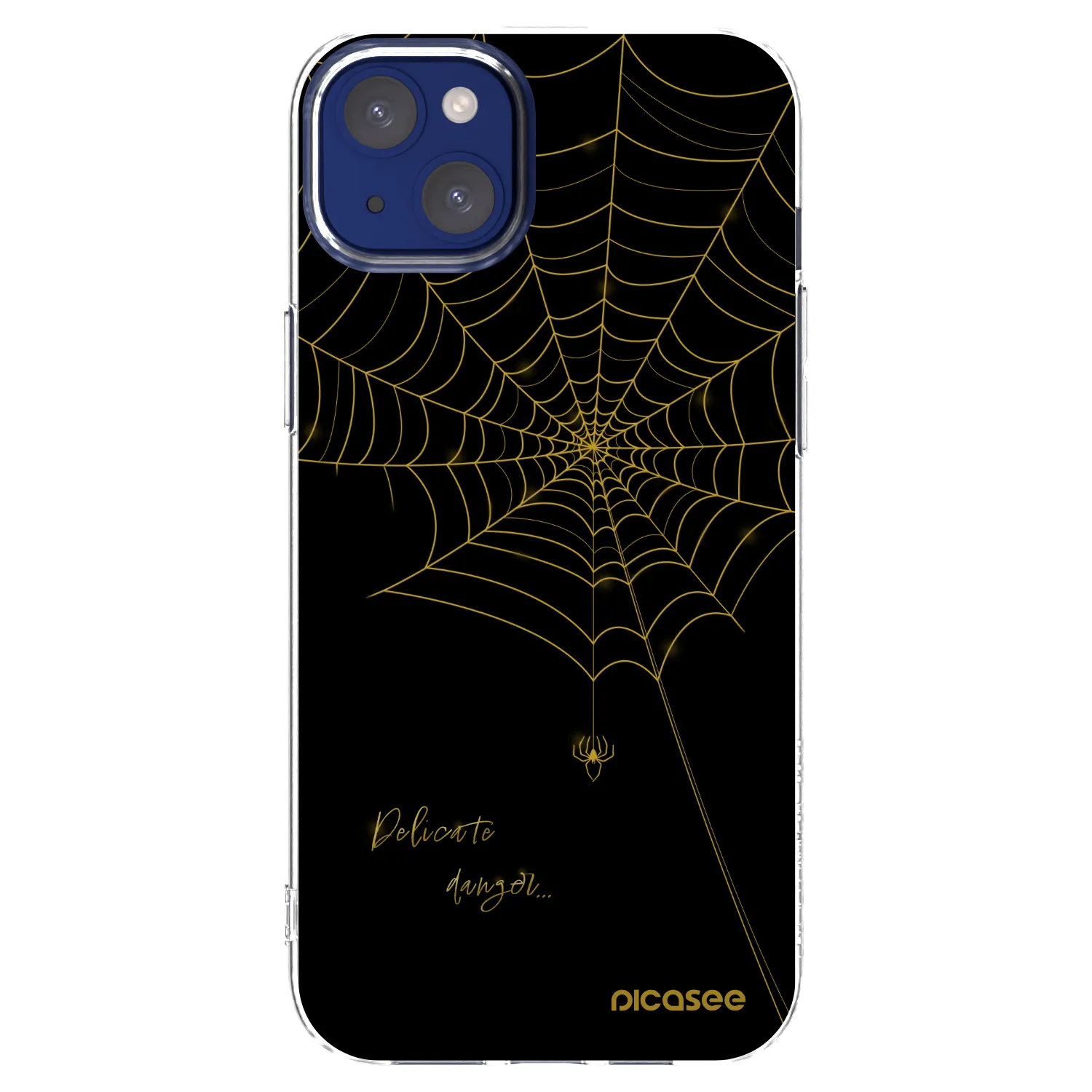Picasee διαφανής θήκη σιλικόνης Apple iPhone 14 Plus - Delicate danger