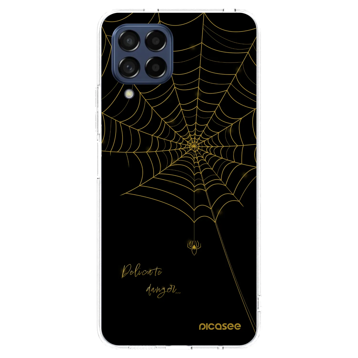 Picasee διαφανής θήκη σιλικόνης Samsung Galaxy M53 5G - Delicate danger
