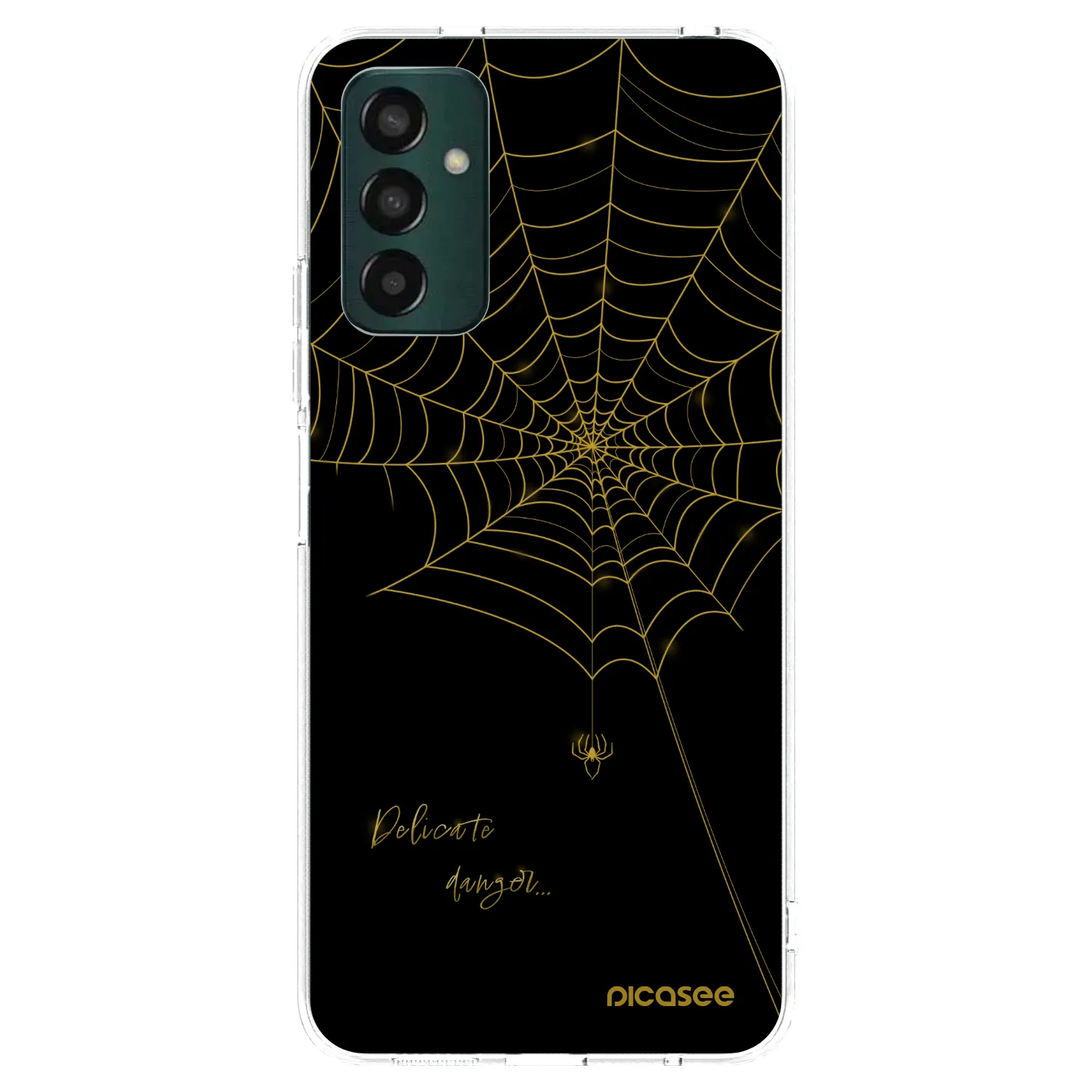 Picasee διαφανής θήκη σιλικόνης Samsung Galaxy M13 M135F - Delicate danger