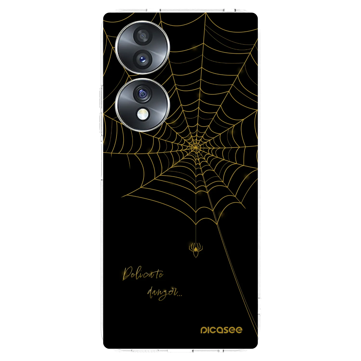 Picasee διαφανής θήκη σιλικόνης Honor 70 - Delicate danger