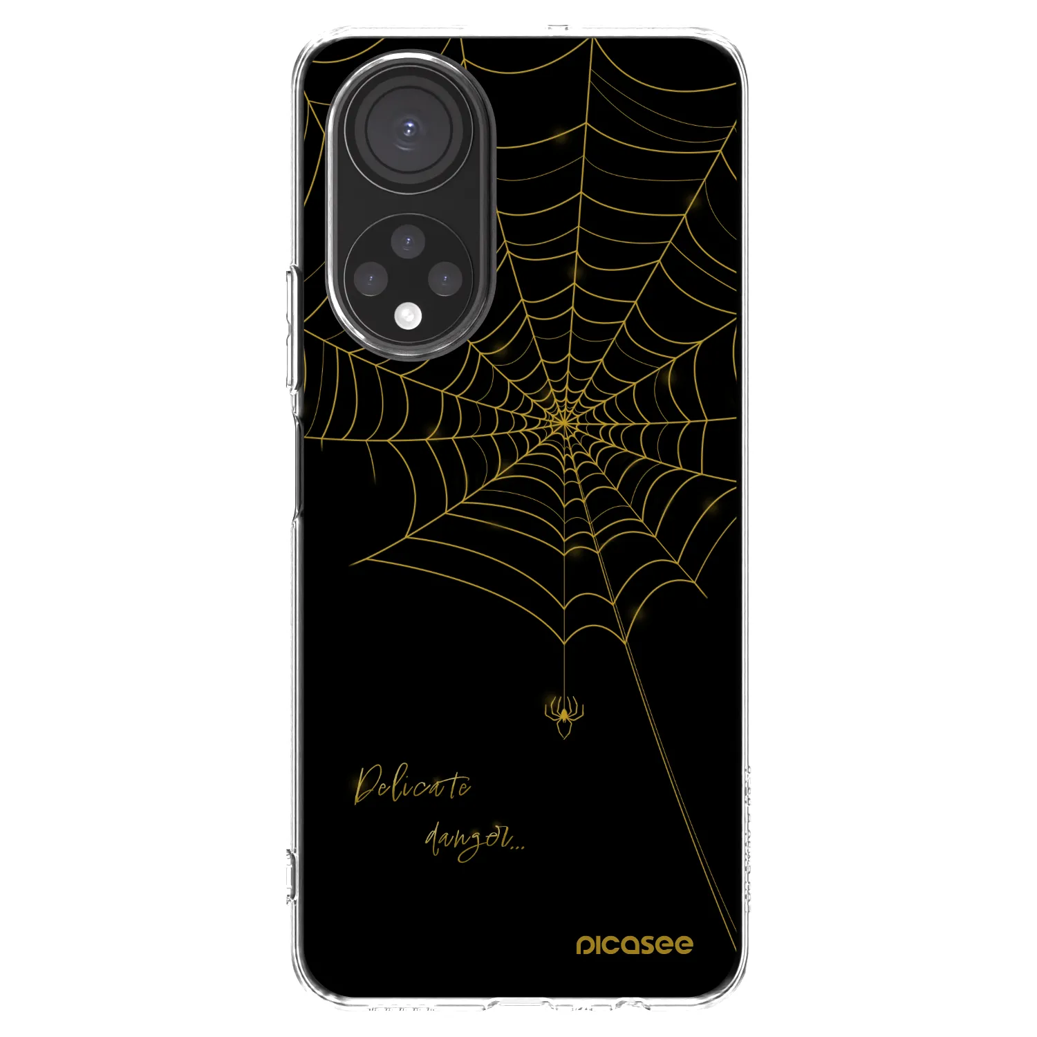 Picasee διαφανής θήκη σιλικόνης Honor X7 - Delicate danger