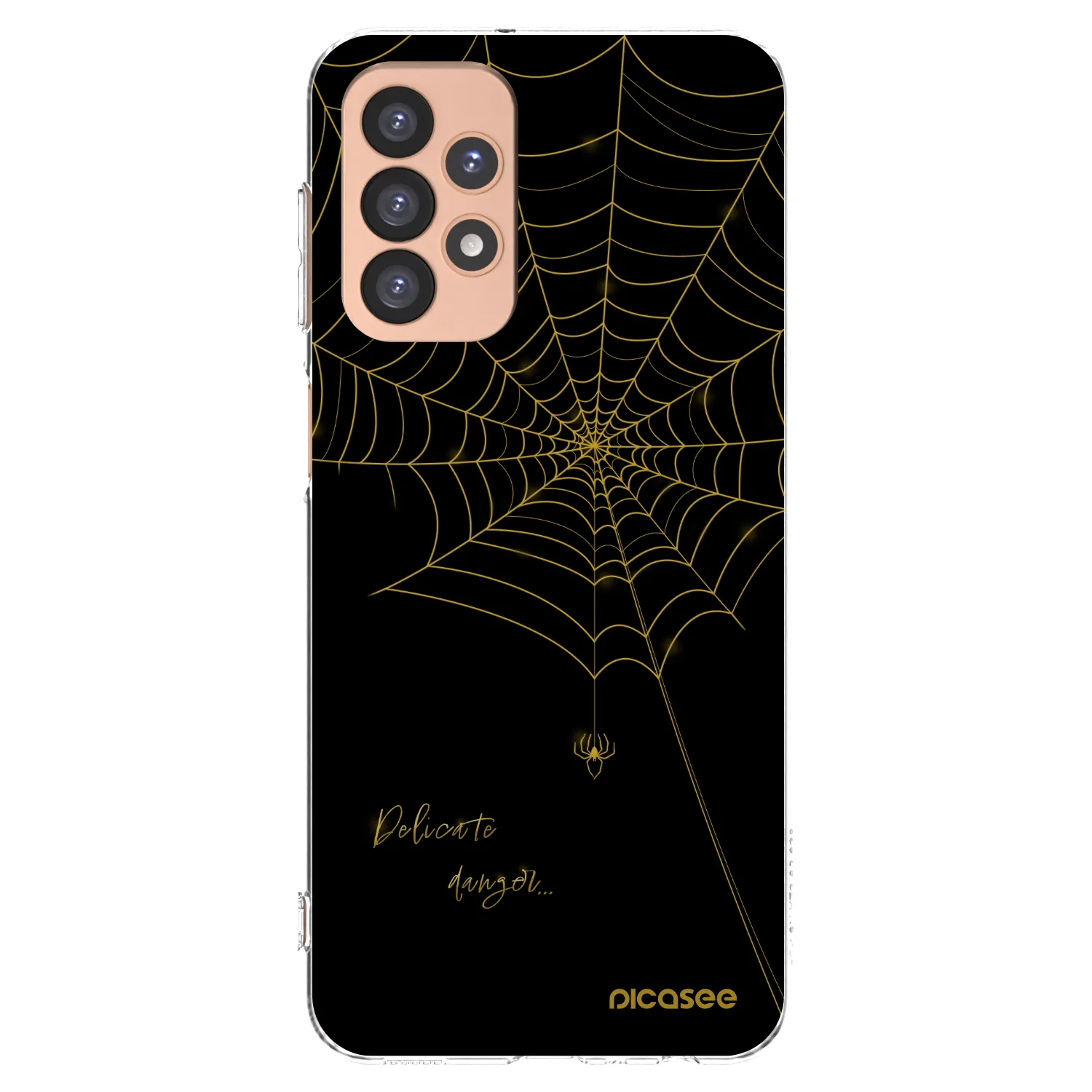 Picasee διαφανής θήκη σιλικόνης Samsung Galaxy A23 A236B 5G - Delicate danger
