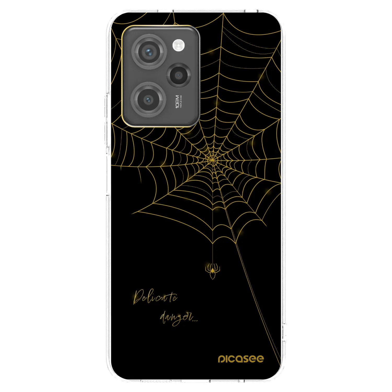 Picasee διαφανής θήκη σιλικόνης Xiaomi Poco X5 Pro - Delicate danger