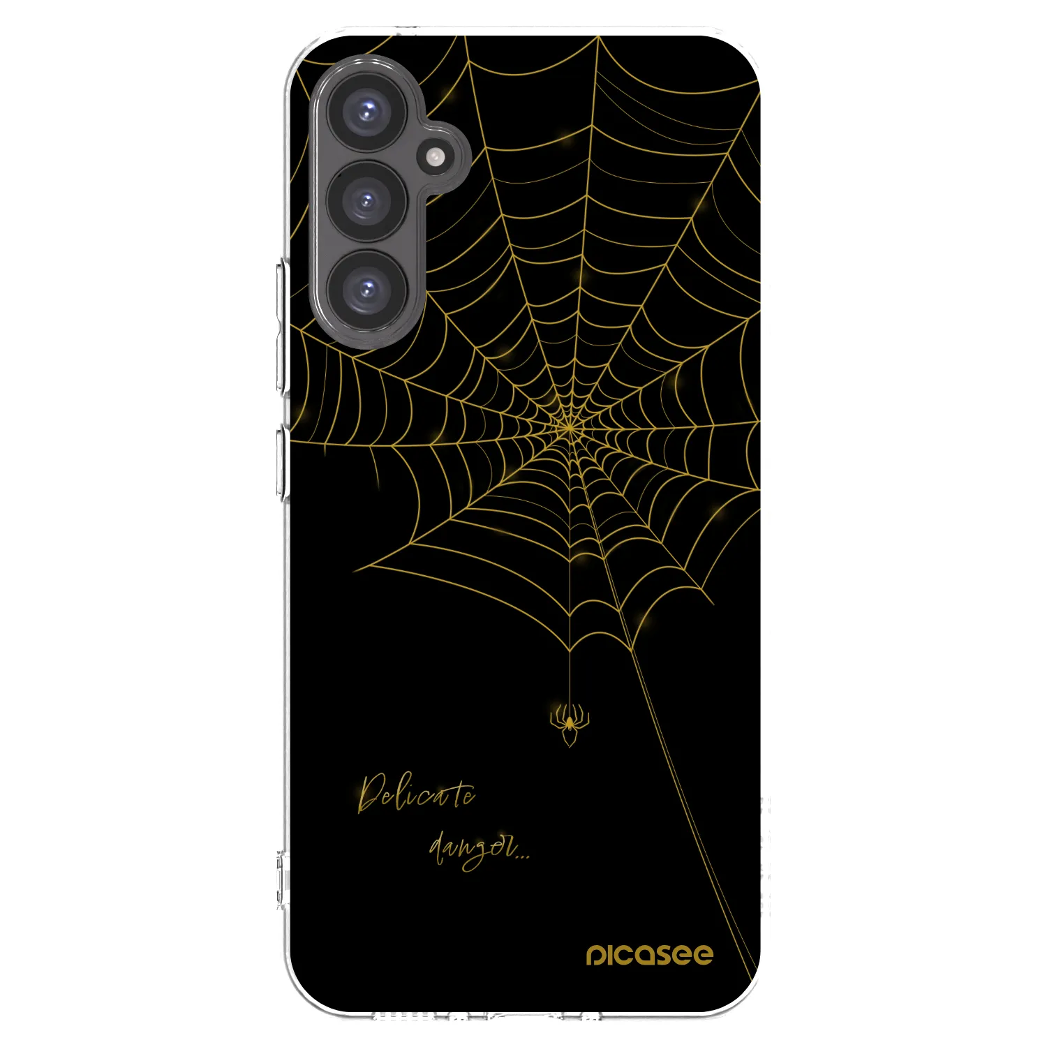 Picasee διαφανής θήκη σιλικόνης Samsung Galaxy A34 5G A346B - Delicate danger