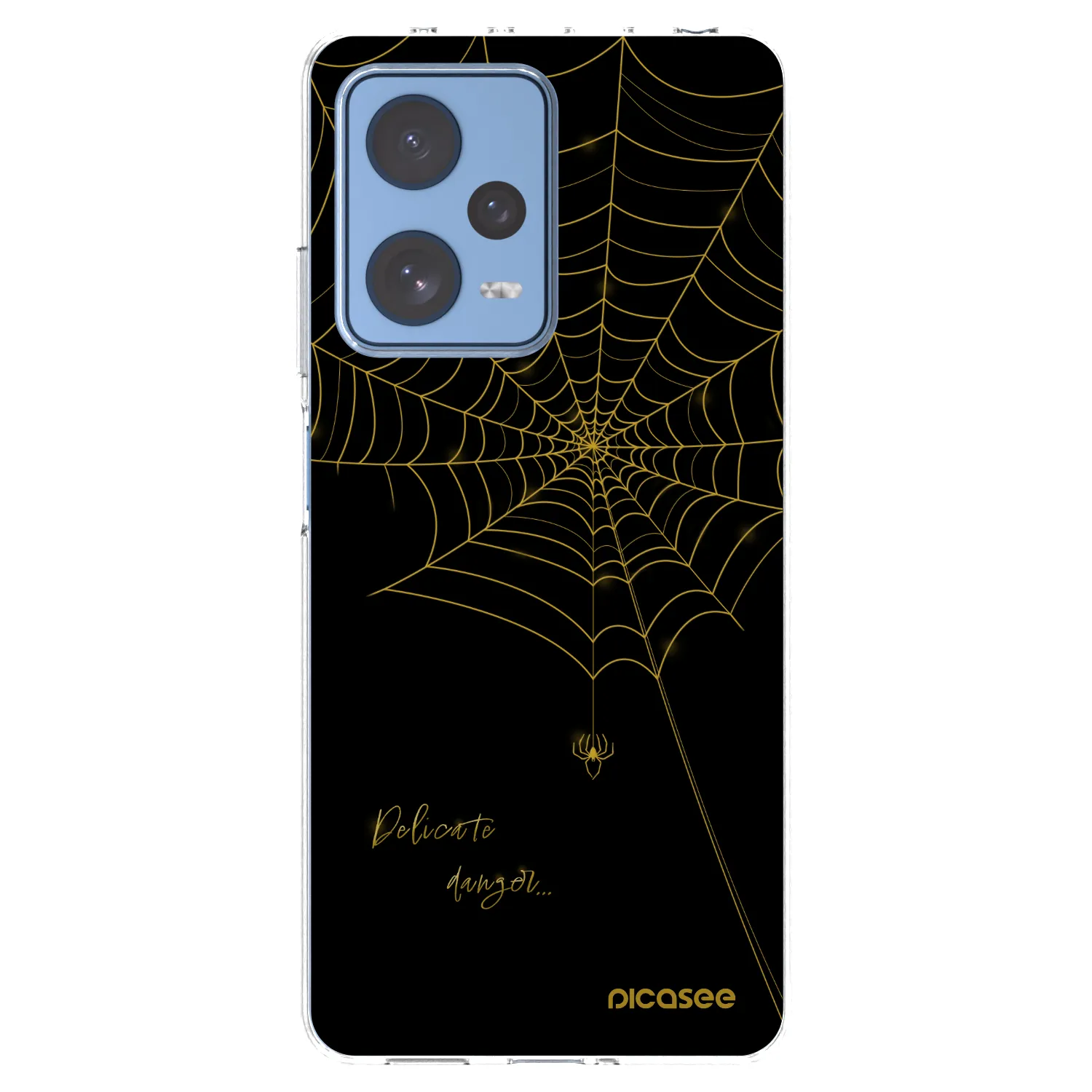 Picasee διαφανής θήκη σιλικόνης Xiaomi Redmi Note 12 Pro 5G - Delicate danger