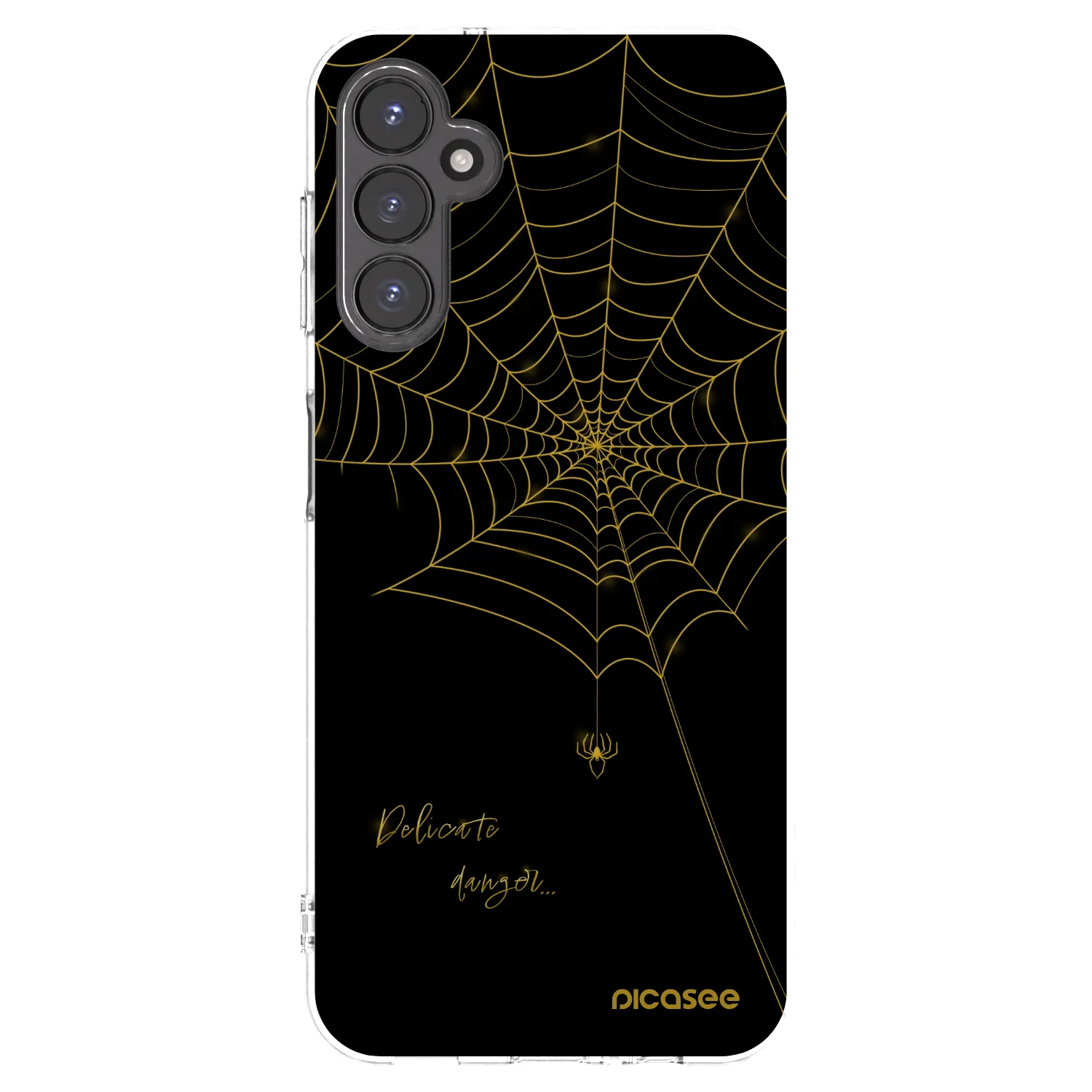 Picasee διαφανής θήκη σιλικόνης Samsung Galaxy A14 4G A145R - Delicate danger