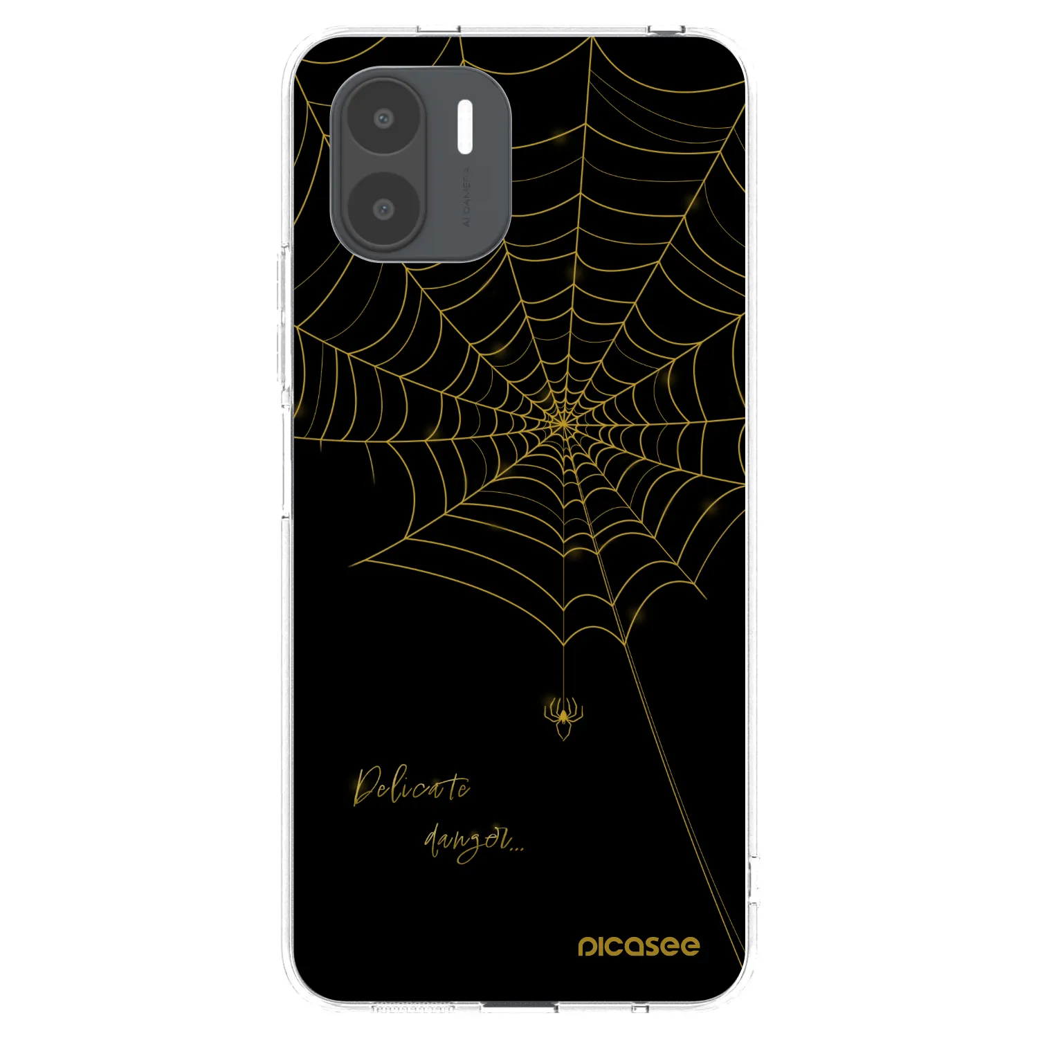 Picasee διαφανής θήκη σιλικόνης Xiaomi Redmi A2 - Delicate danger
