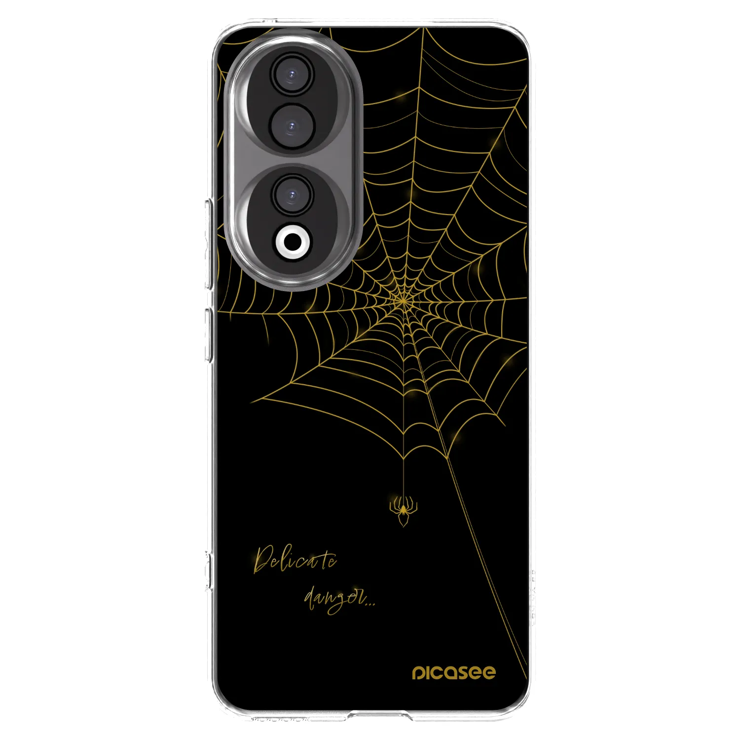 Picasee διαφανής θήκη σιλικόνης Honor 90 5G - Delicate danger