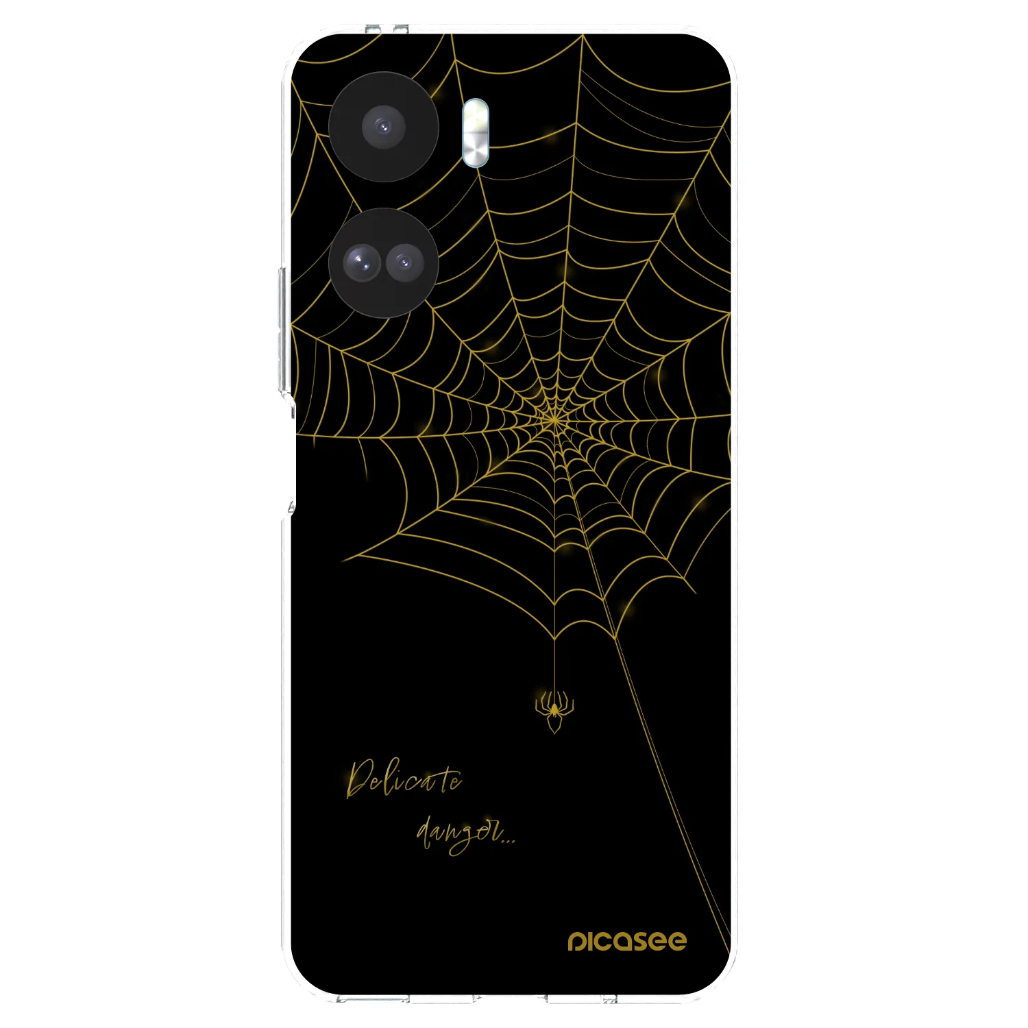 Picasee διαφανής θήκη σιλικόνης Honor 90 Lite 5G - Delicate danger