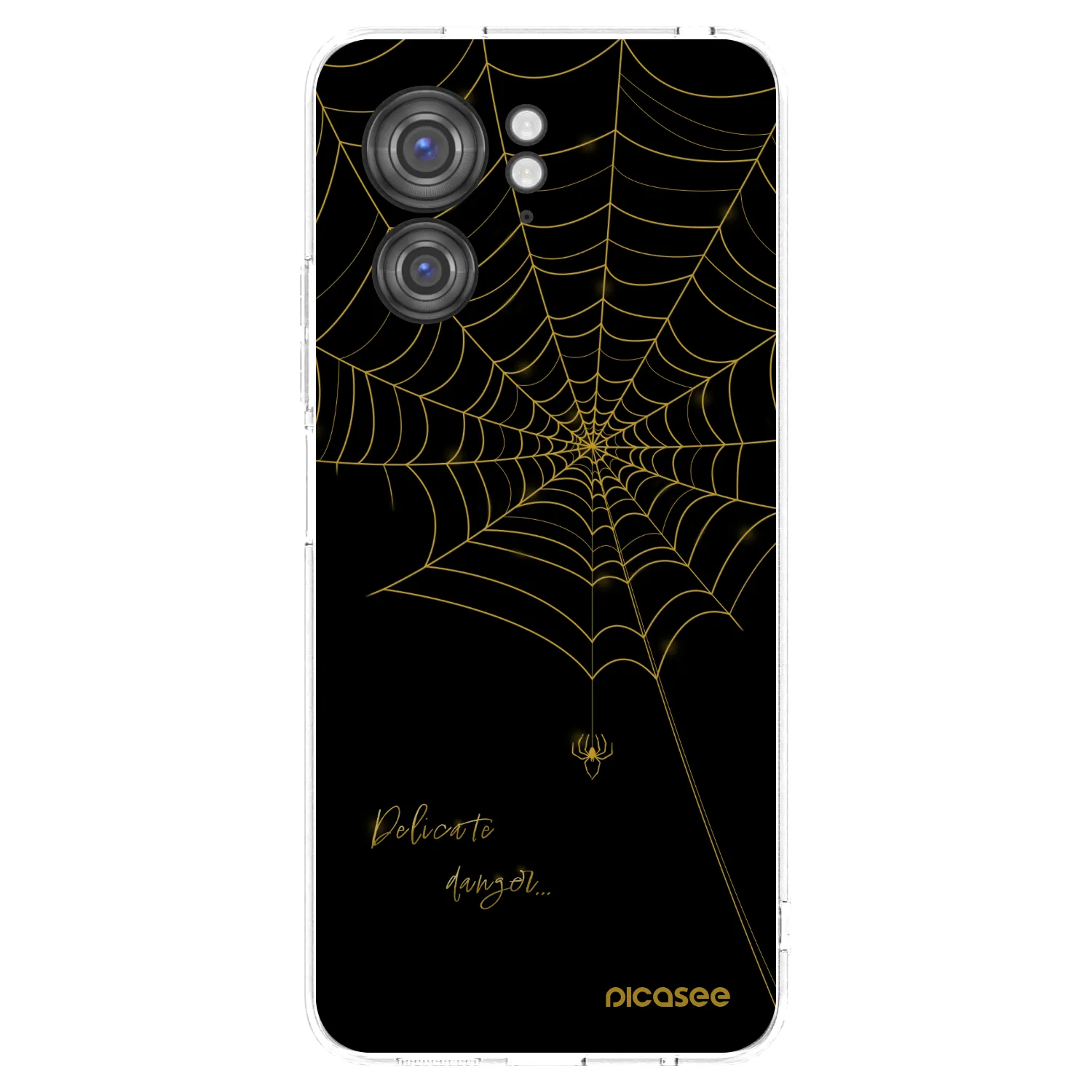 Picasee διαφανής θήκη σιλικόνης Motorola Edge 40 - Delicate danger