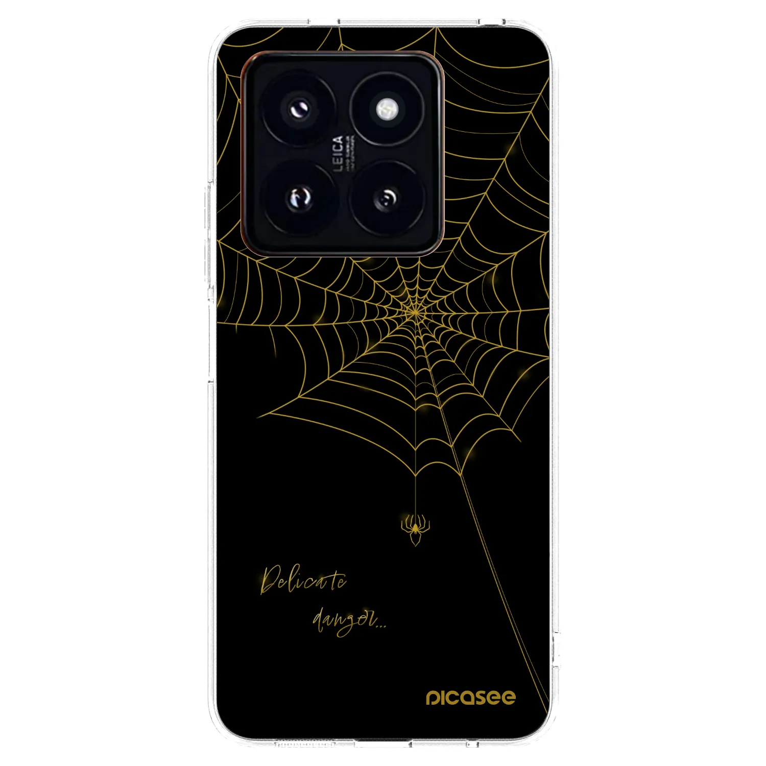 Picasee διαφανής θήκη σιλικόνης Xiaomi 14 Pro - Delicate danger