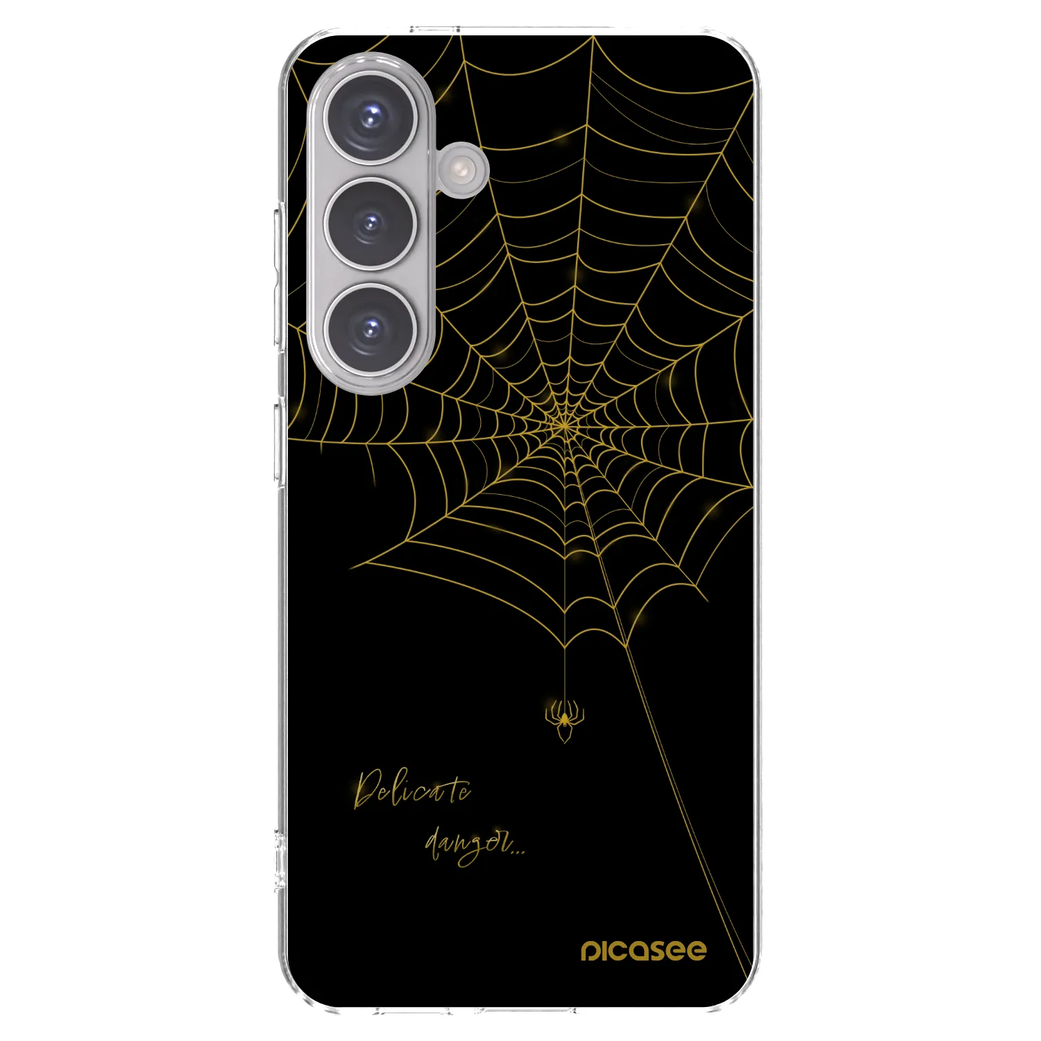 Picasee διαφανής θήκη σιλικόνης Samsung Galaxy S24 S921B 5G - Delicate danger