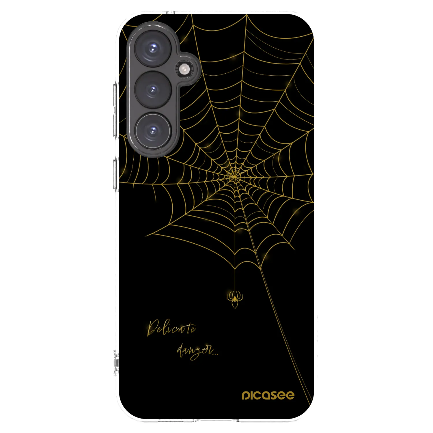 Picasee διαφανής θήκη σιλικόνης Samsung Galaxy S23 FE S711B - Delicate danger