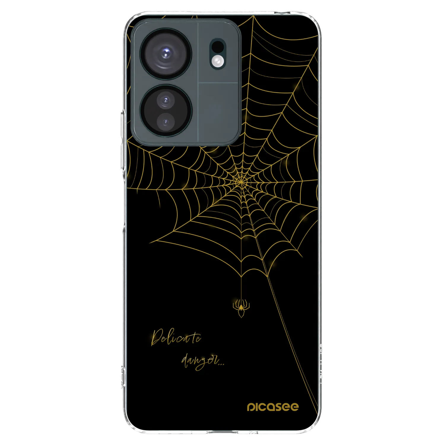 Picasee διαφανής θήκη σιλικόνης Xiaomi Redmi 13C 4G - Delicate danger