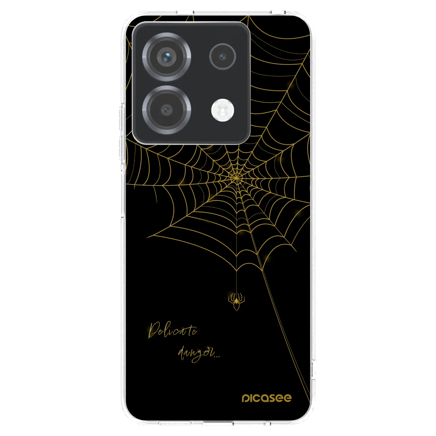 Picasee διαφανής θήκη σιλικόνης Xiaomi Poco X6 - Delicate danger