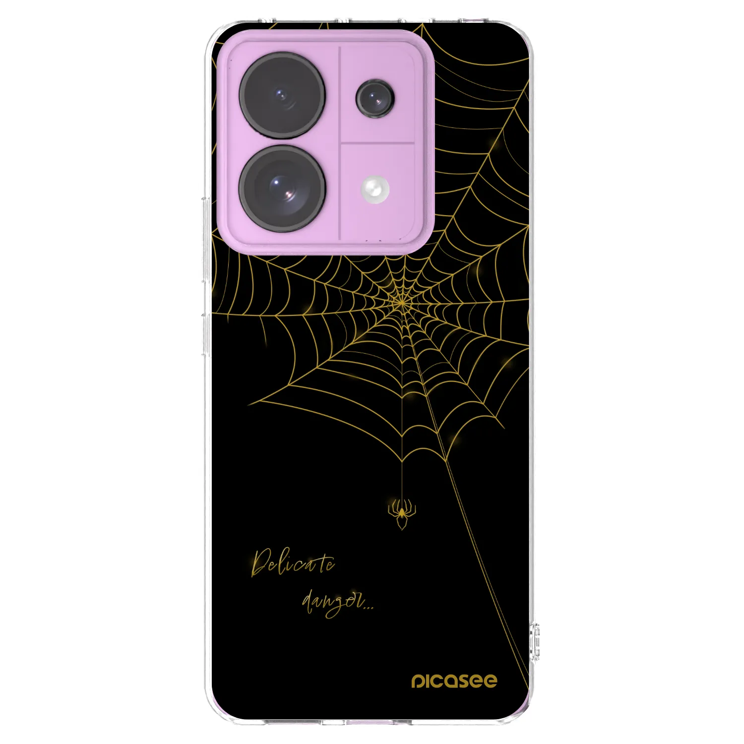Picasee διαφανής θήκη σιλικόνης Xiaomi Redmi Note 13 Pro 5G - Delicate danger